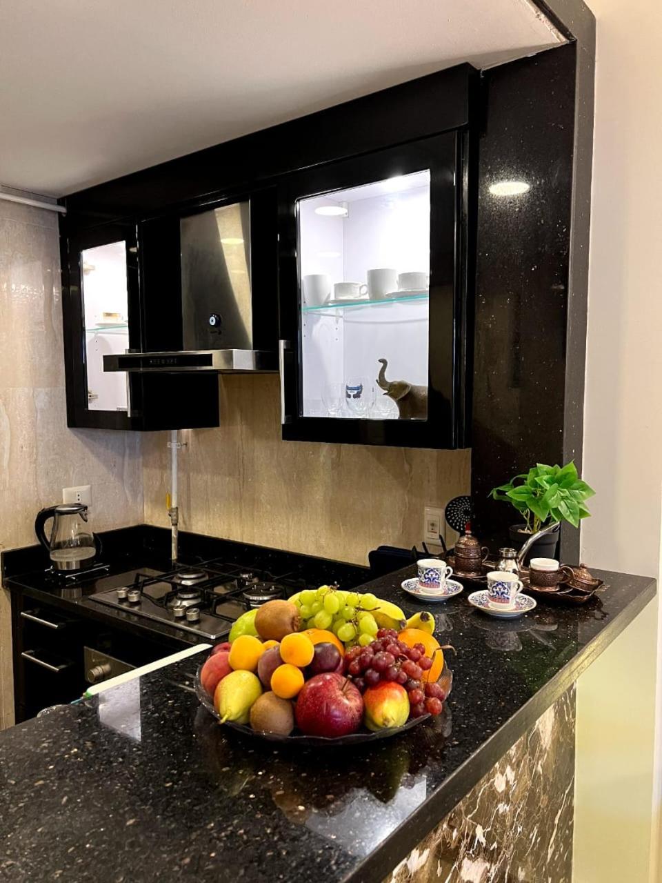 Luxury hotel apartment with pools in front AUC