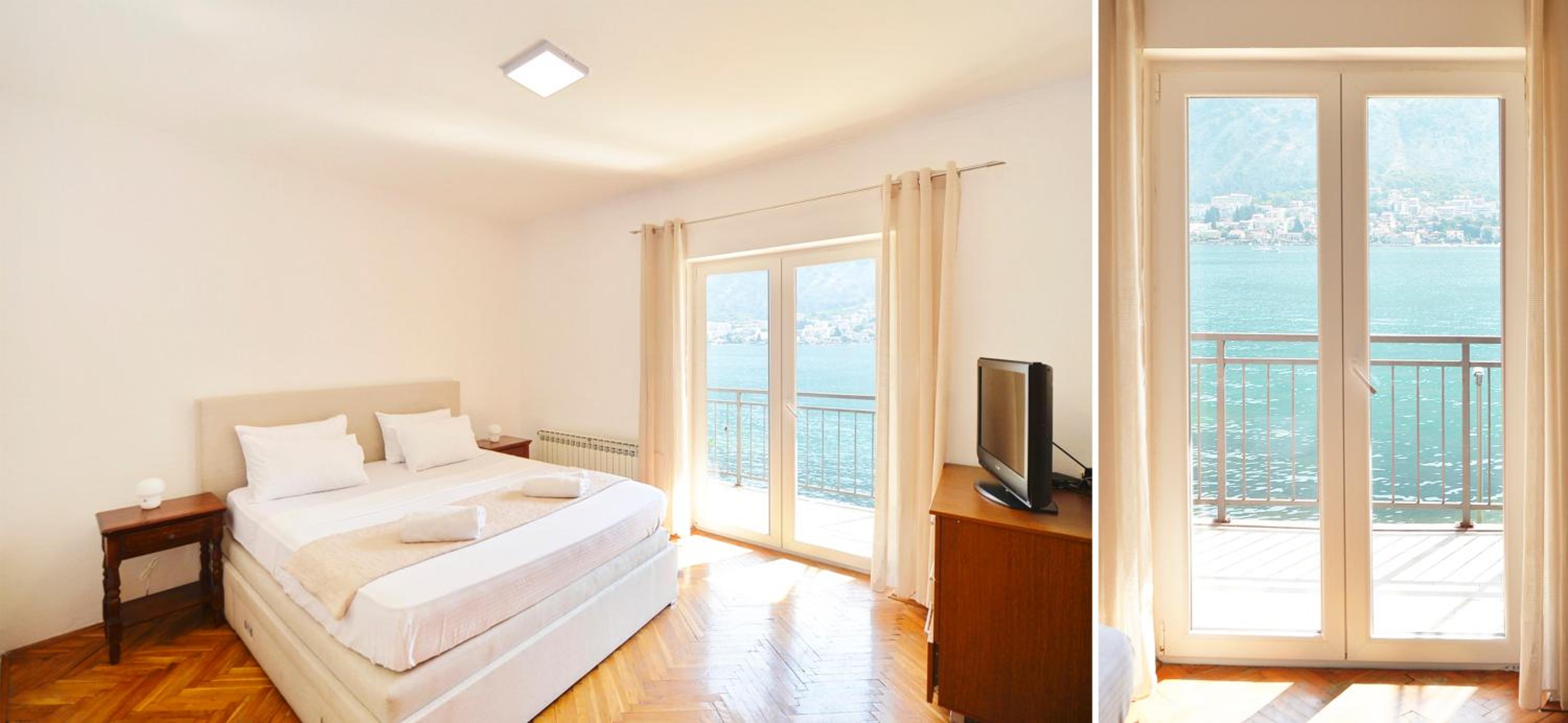 Seafront Apartments House 44 Private Balcony Old Town View