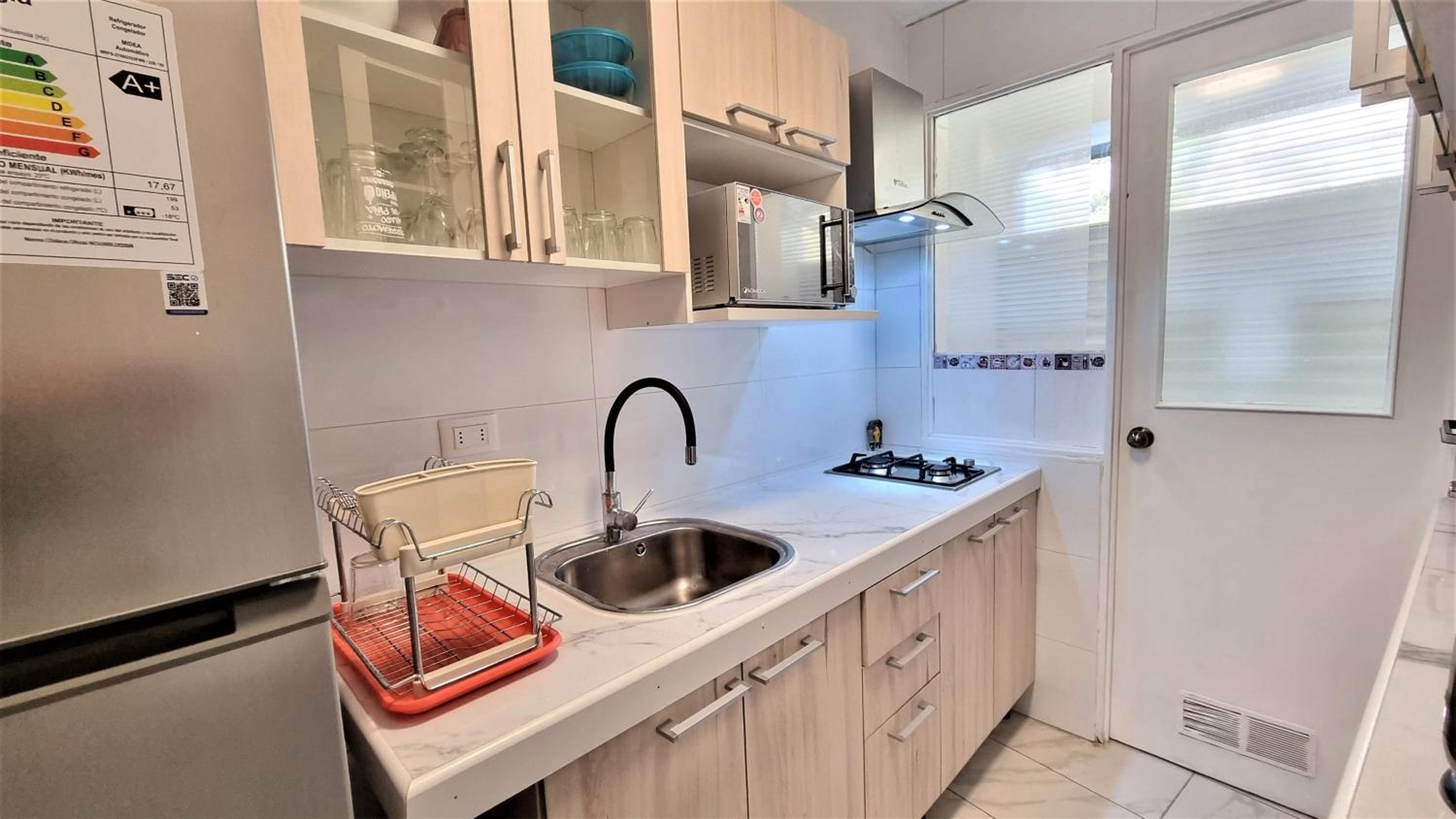 Familiar y renovado departamento a pasos de playa