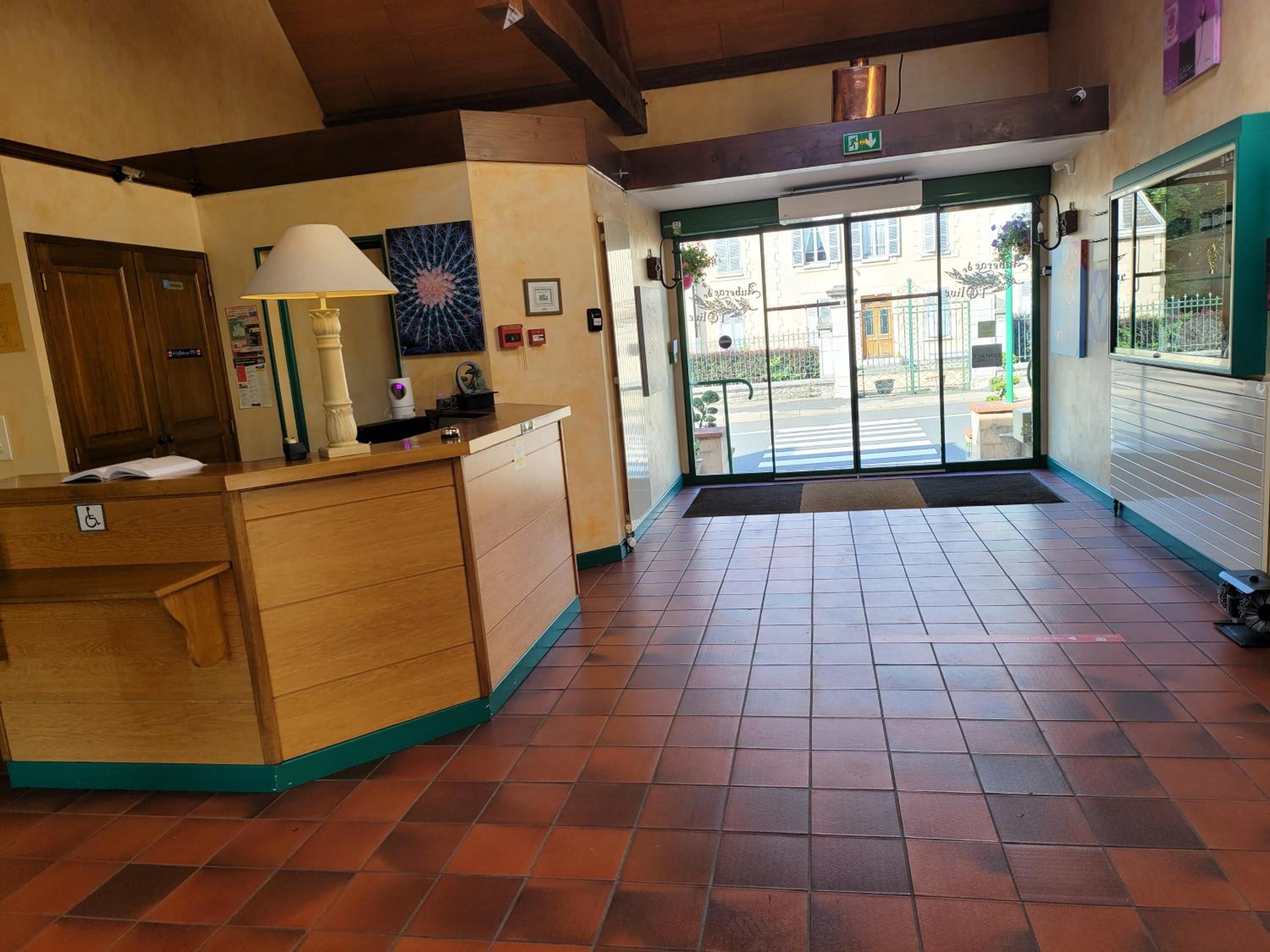 hotel reception