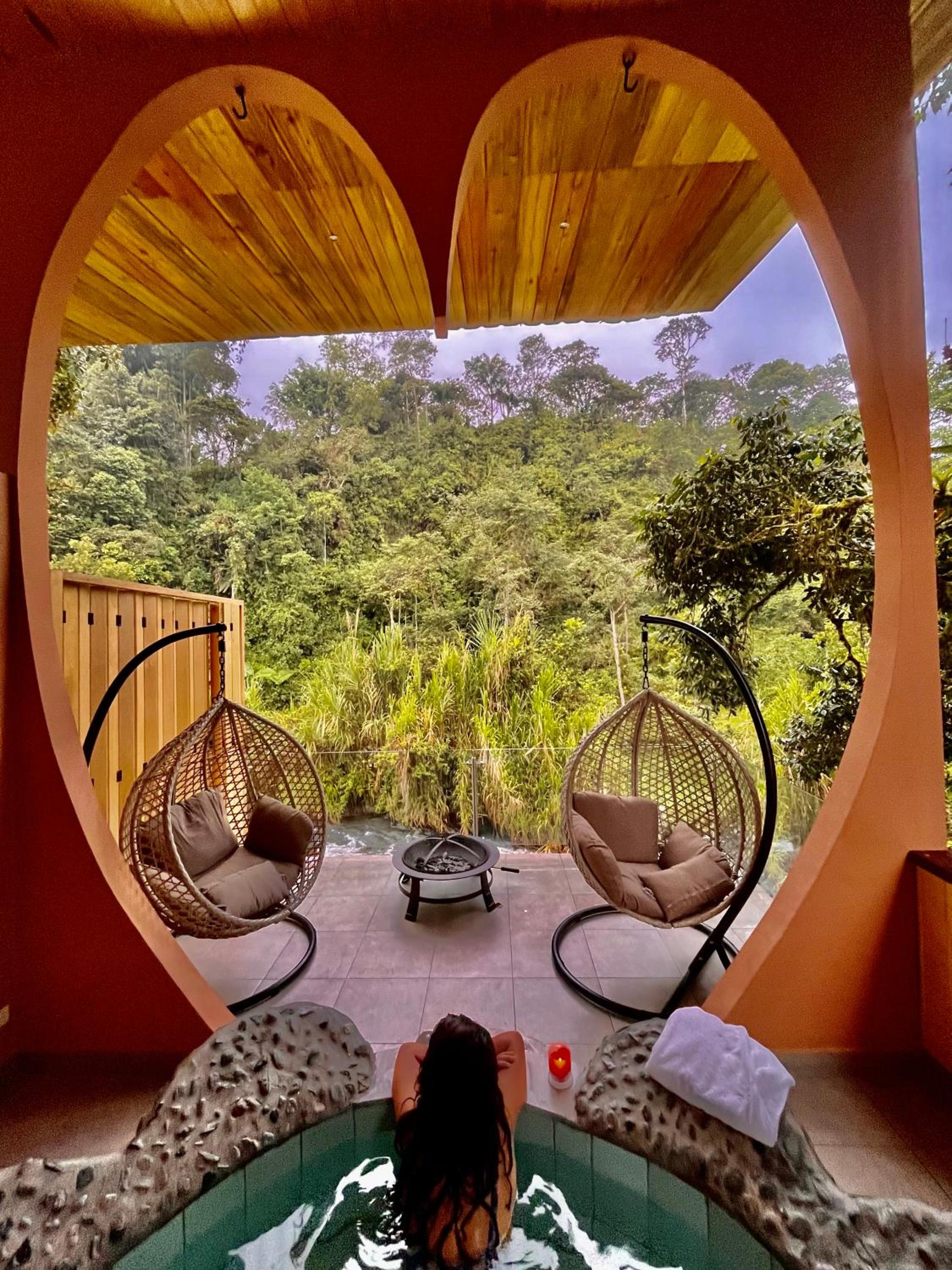Saguamby Mindo Lodge view 2