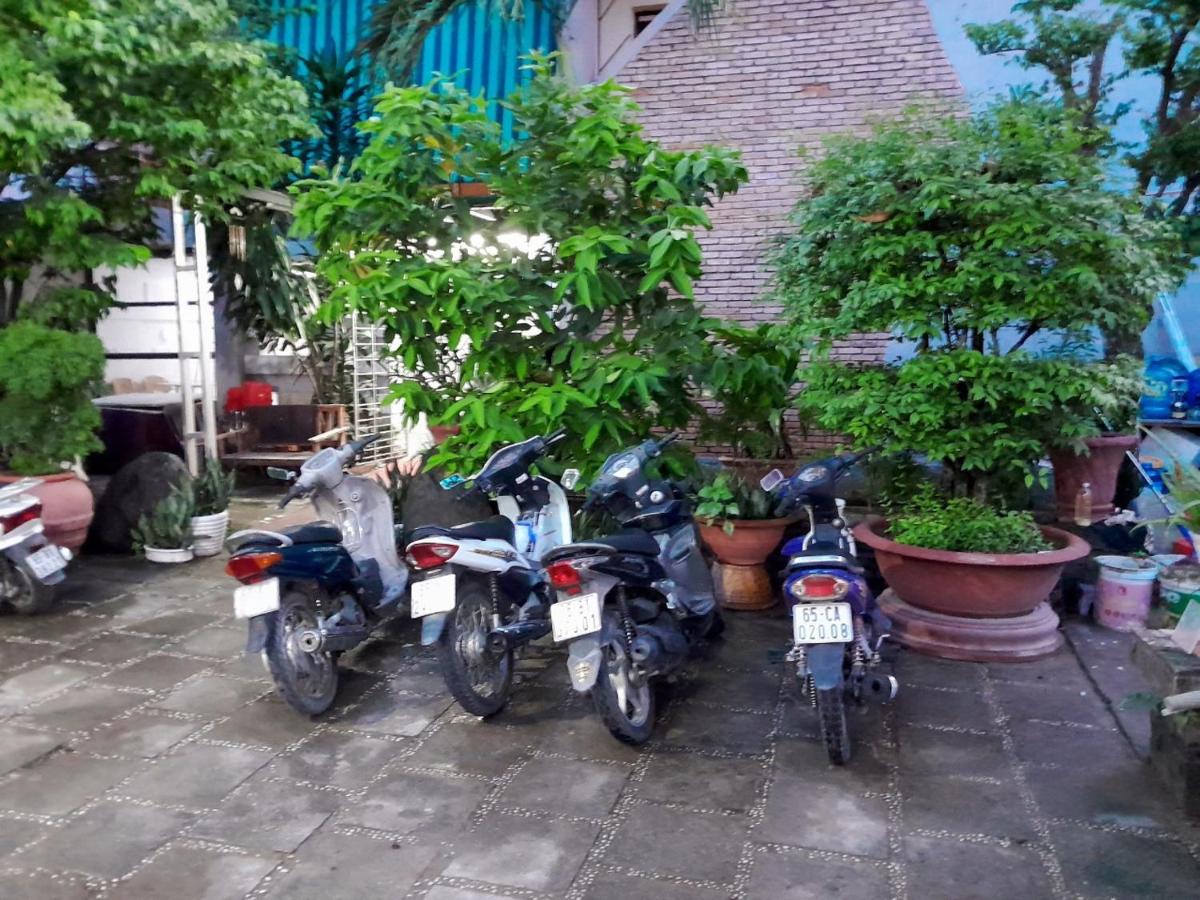 outdoor BBQ area