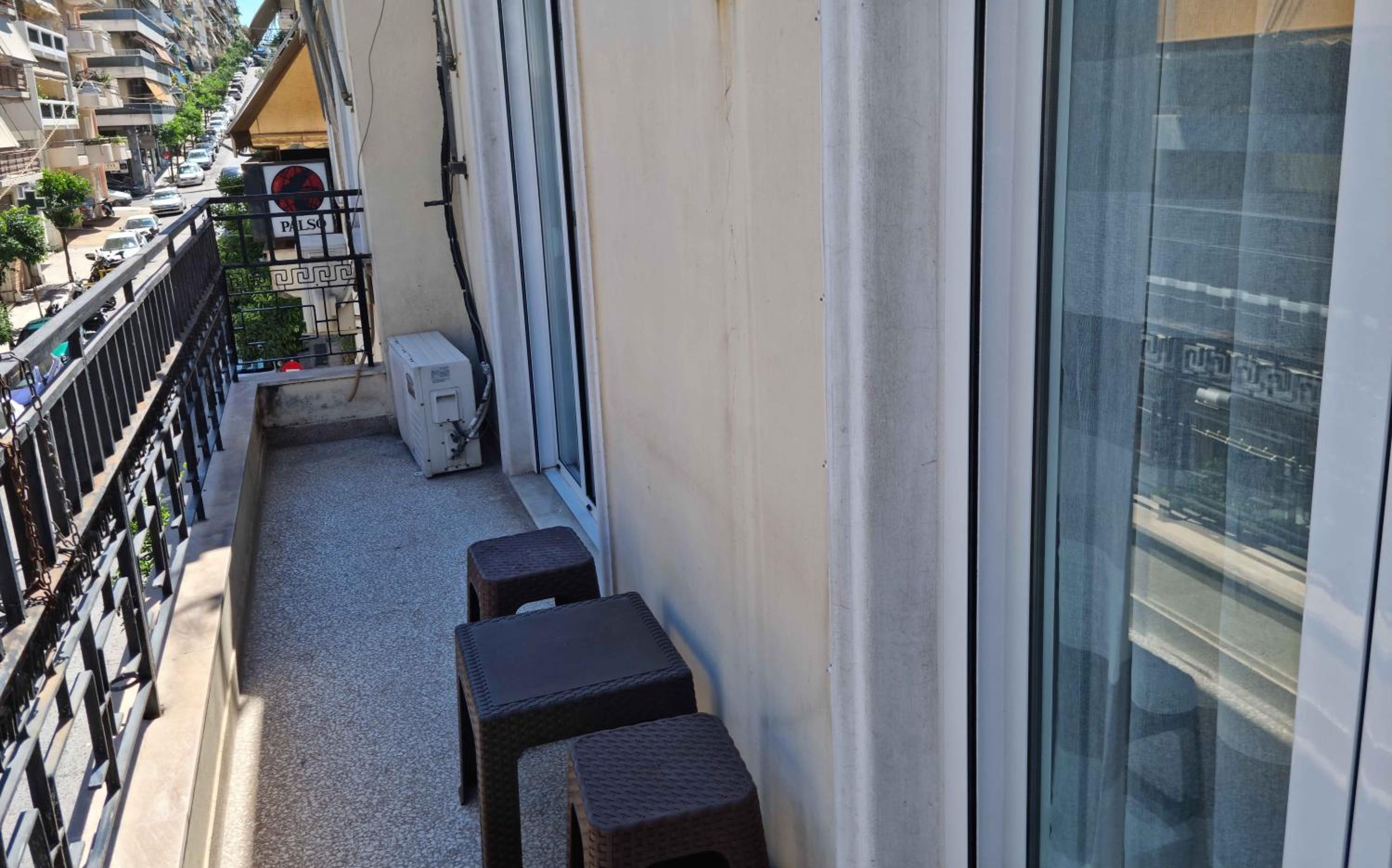 STADION 2 APTS Near Athens City Center(4 beds+sf)