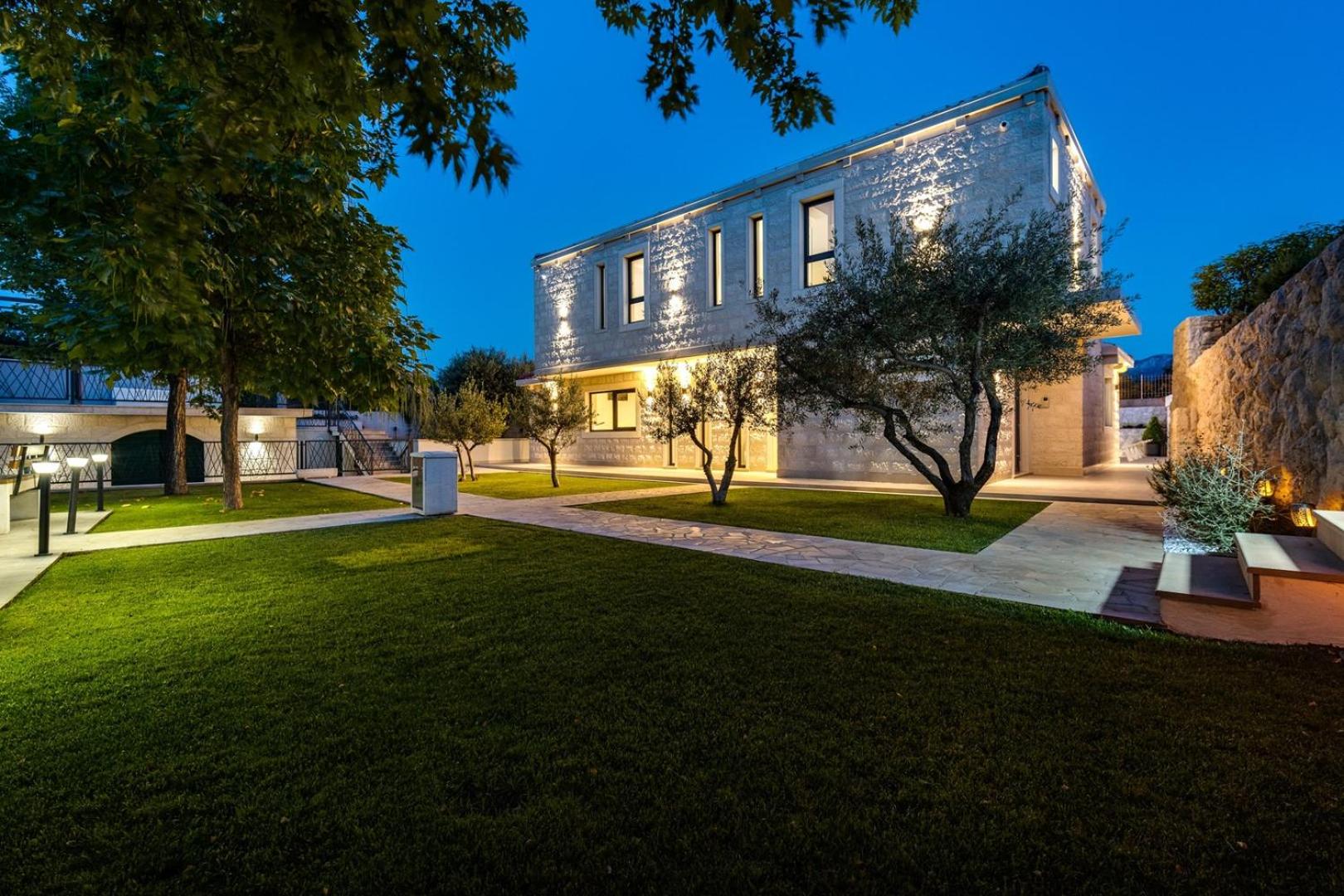 Stylish Villa Neven with 44sqm heated private pool, 4 en-suite bedrooms, 2 living and dining areas, wine cellar view 3
