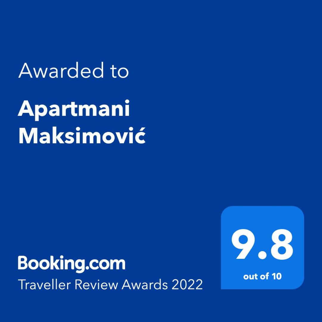 Apartmani Maksimović