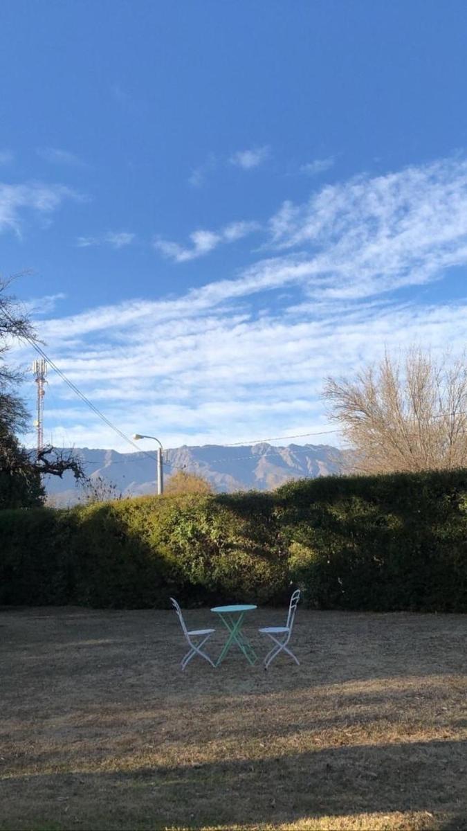 outdoor BBQ area