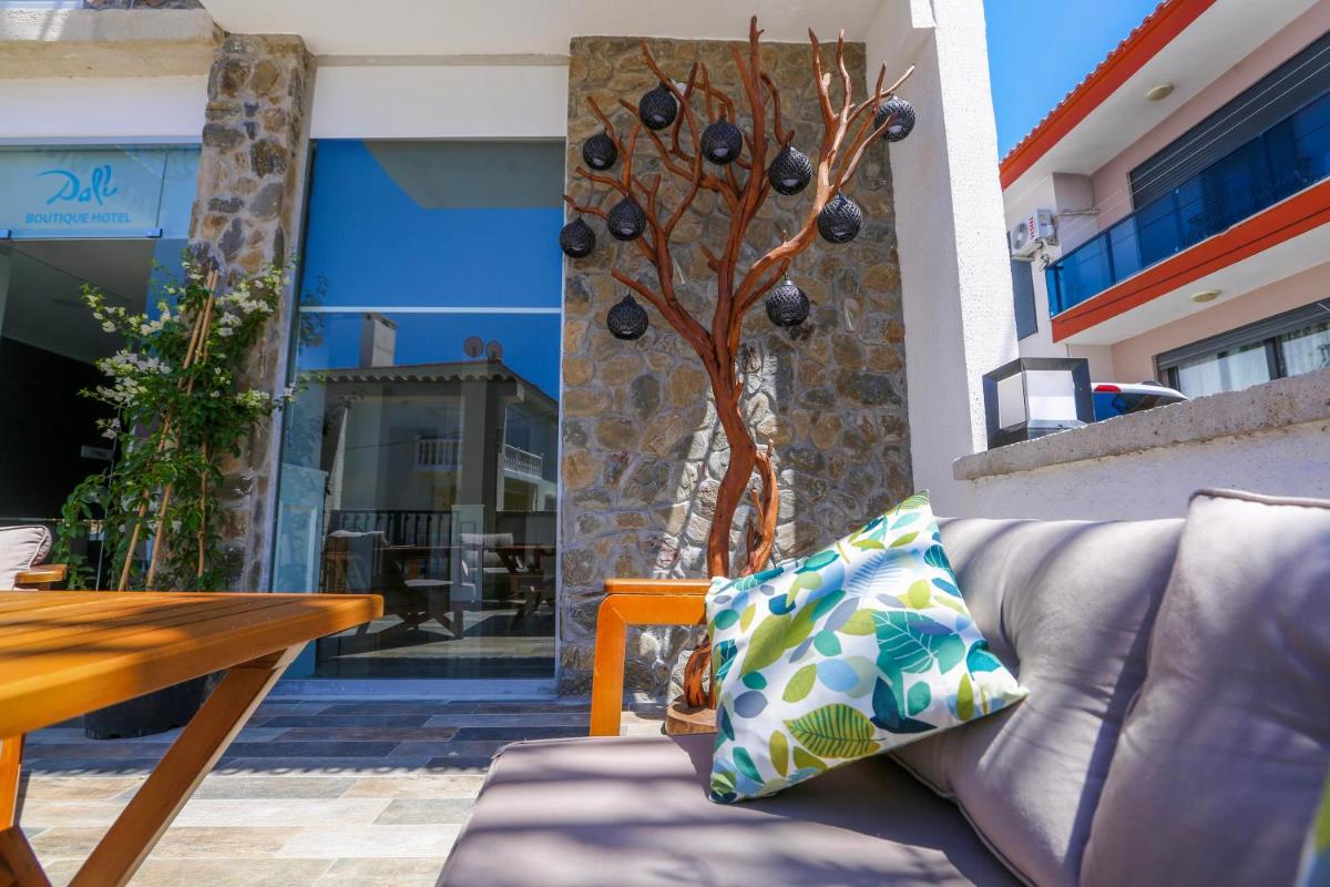 outdoor BBQ area