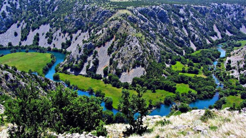 Kamp Kanjon Krupa view 2