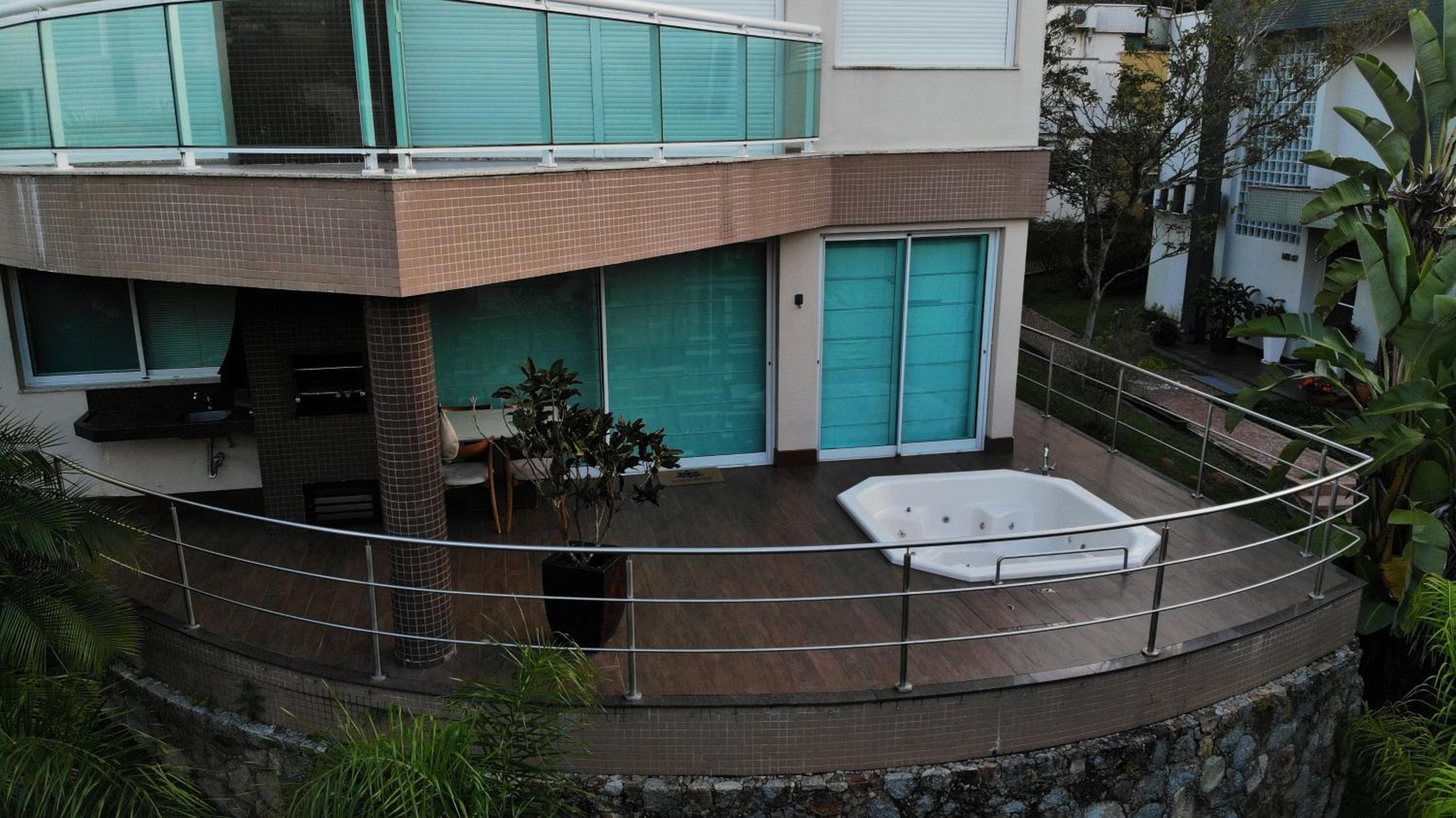 Casa de campo em resort com banheiras água termal