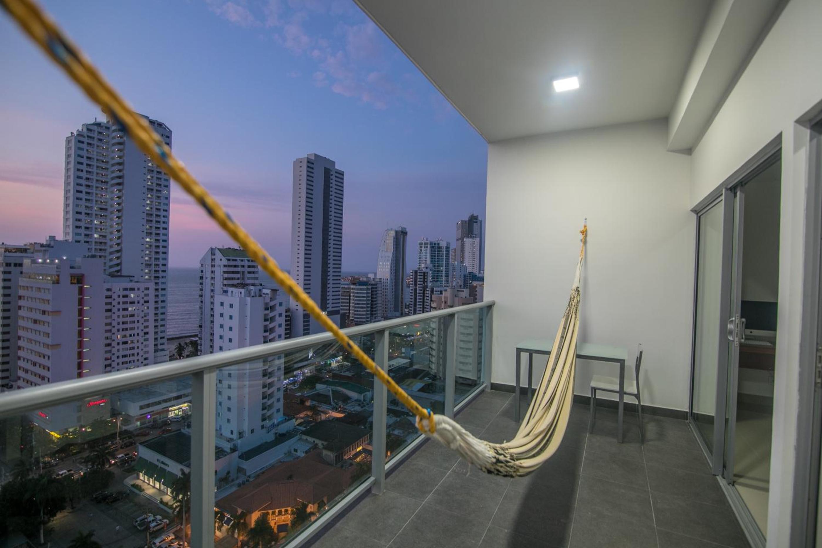 Apartamento Piso 18 Vista al Mar en Cartagena
