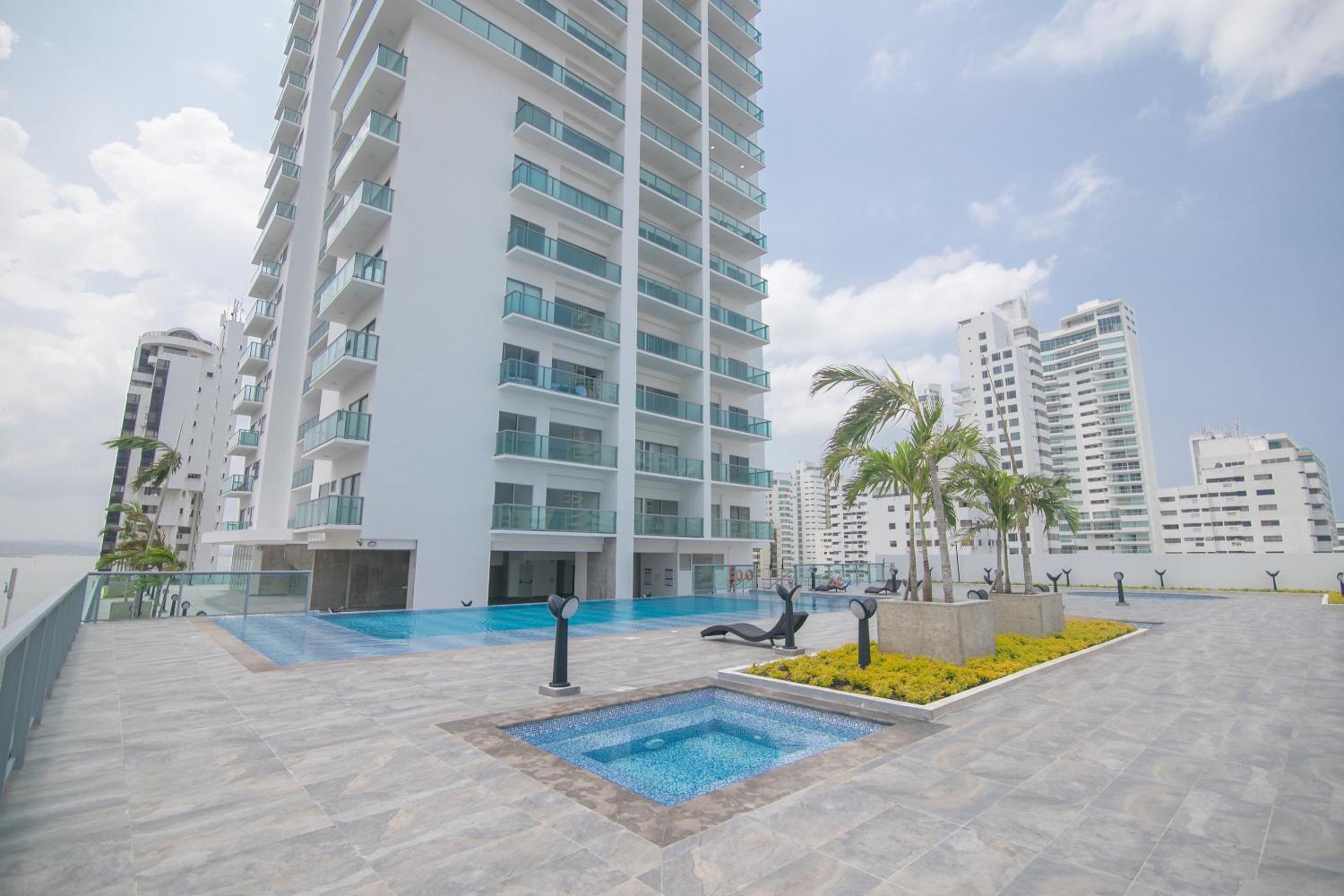Apartamento Piso 18 Vista al Mar en Cartagena