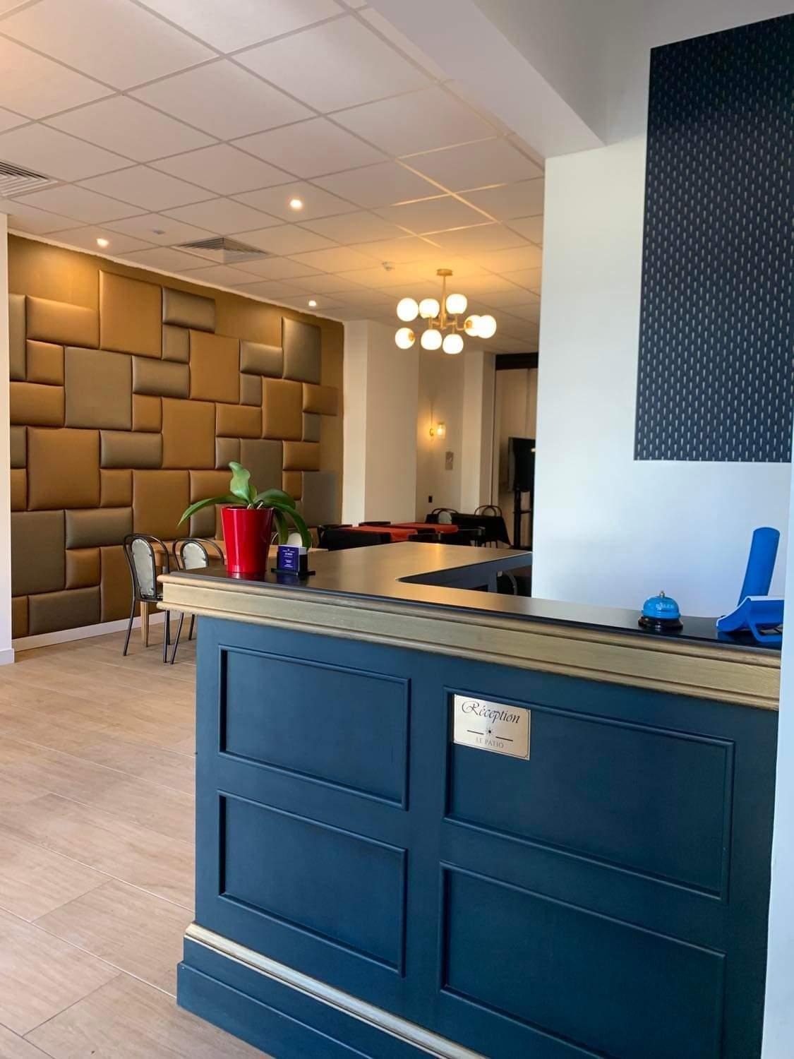 hotel reception