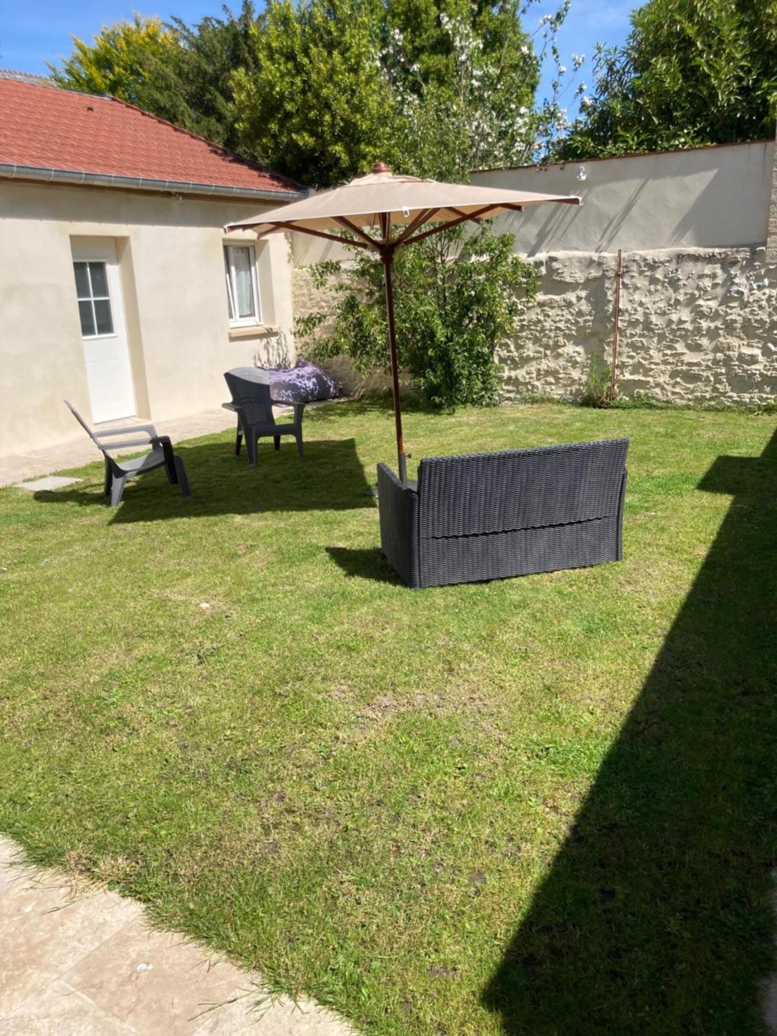 outdoor BBQ area