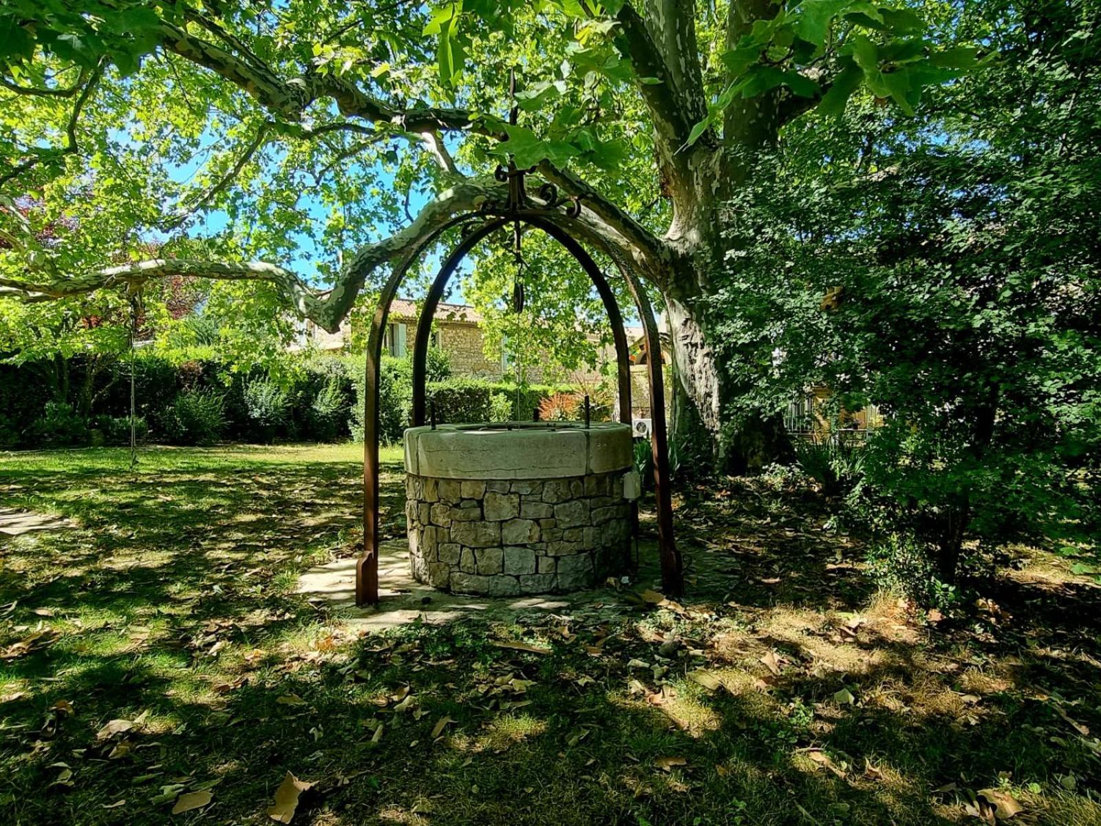 outdoor BBQ area