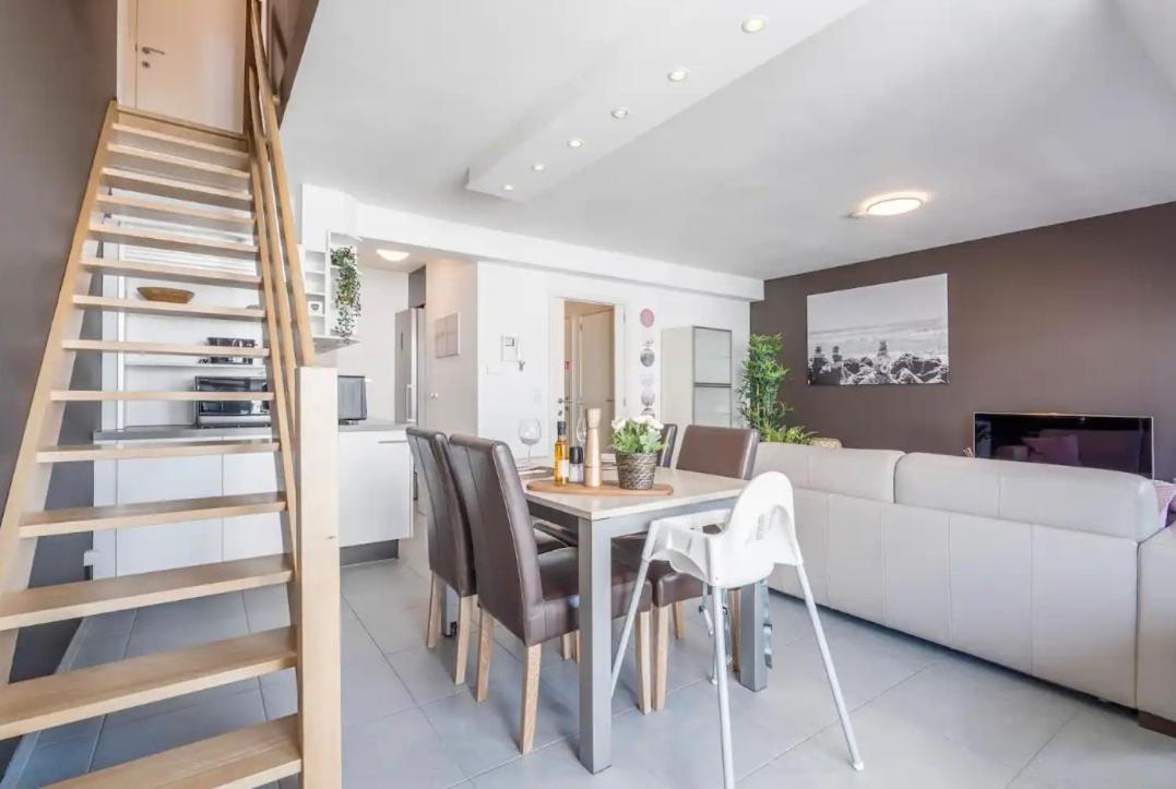 cosy duplex in Westende met 3 slpk