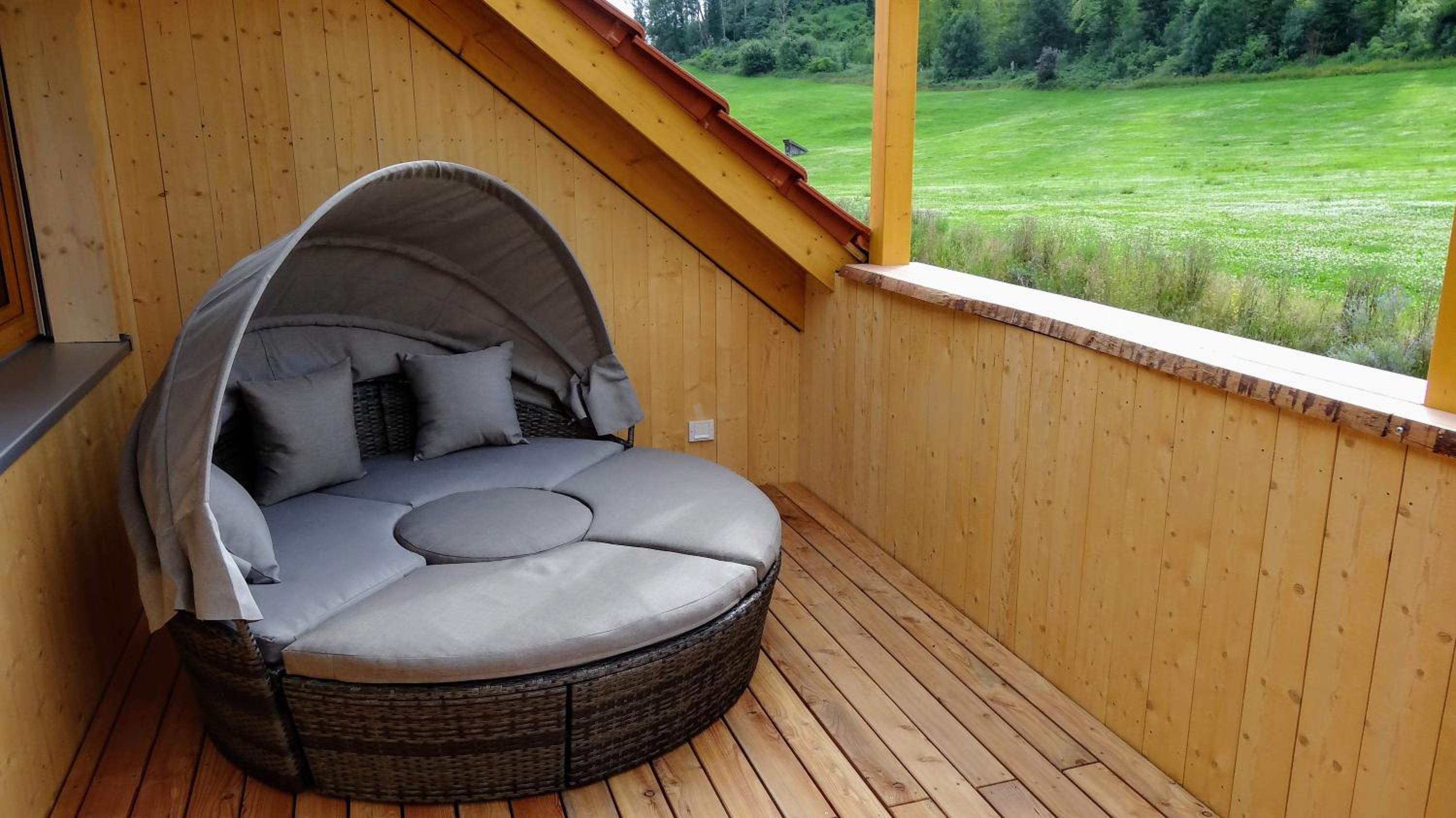 WaldBlick im Happy Allgäu - Wohnung mit großer Dachterrasse