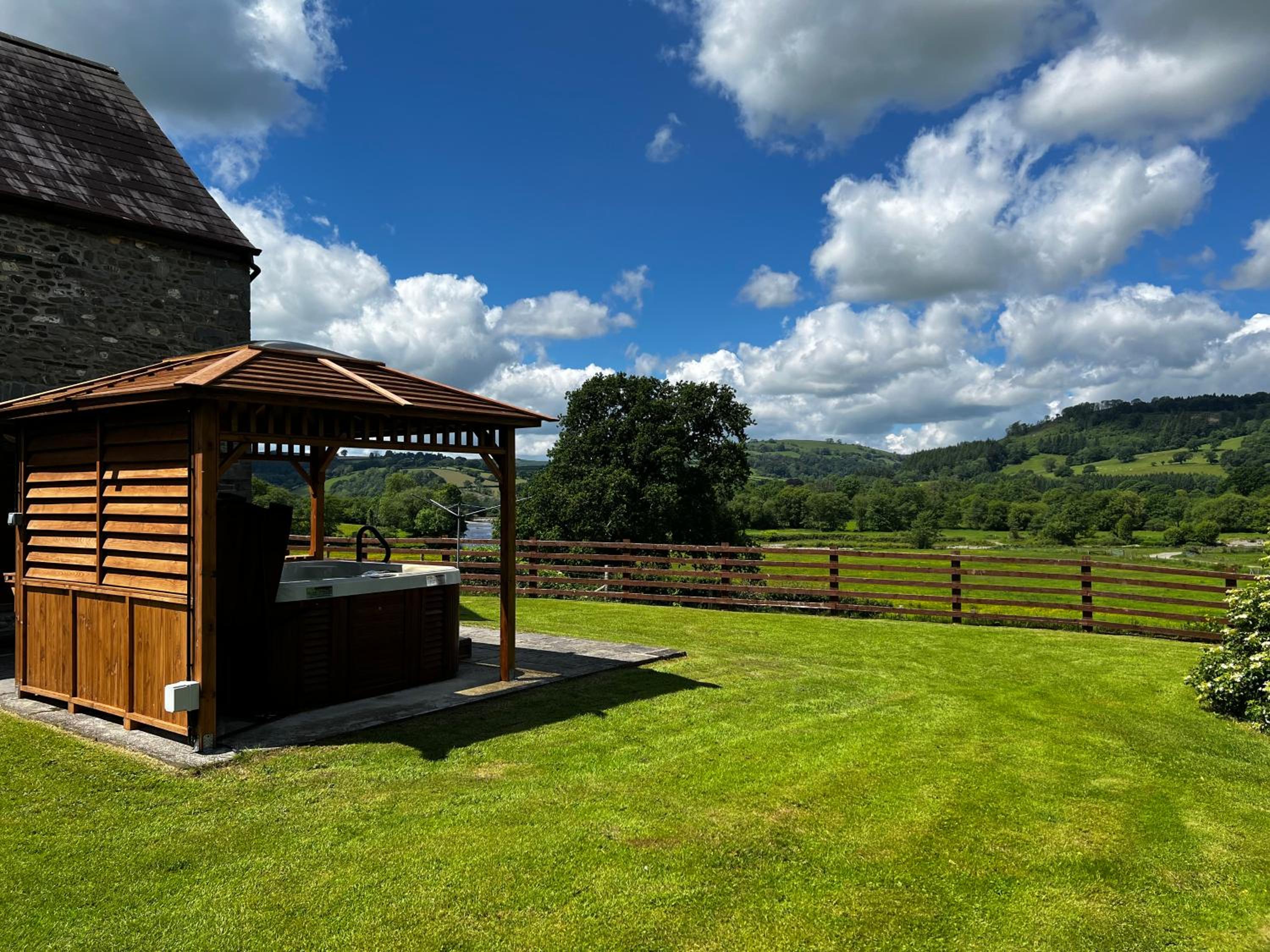 Cwmgwn Farm view 2
