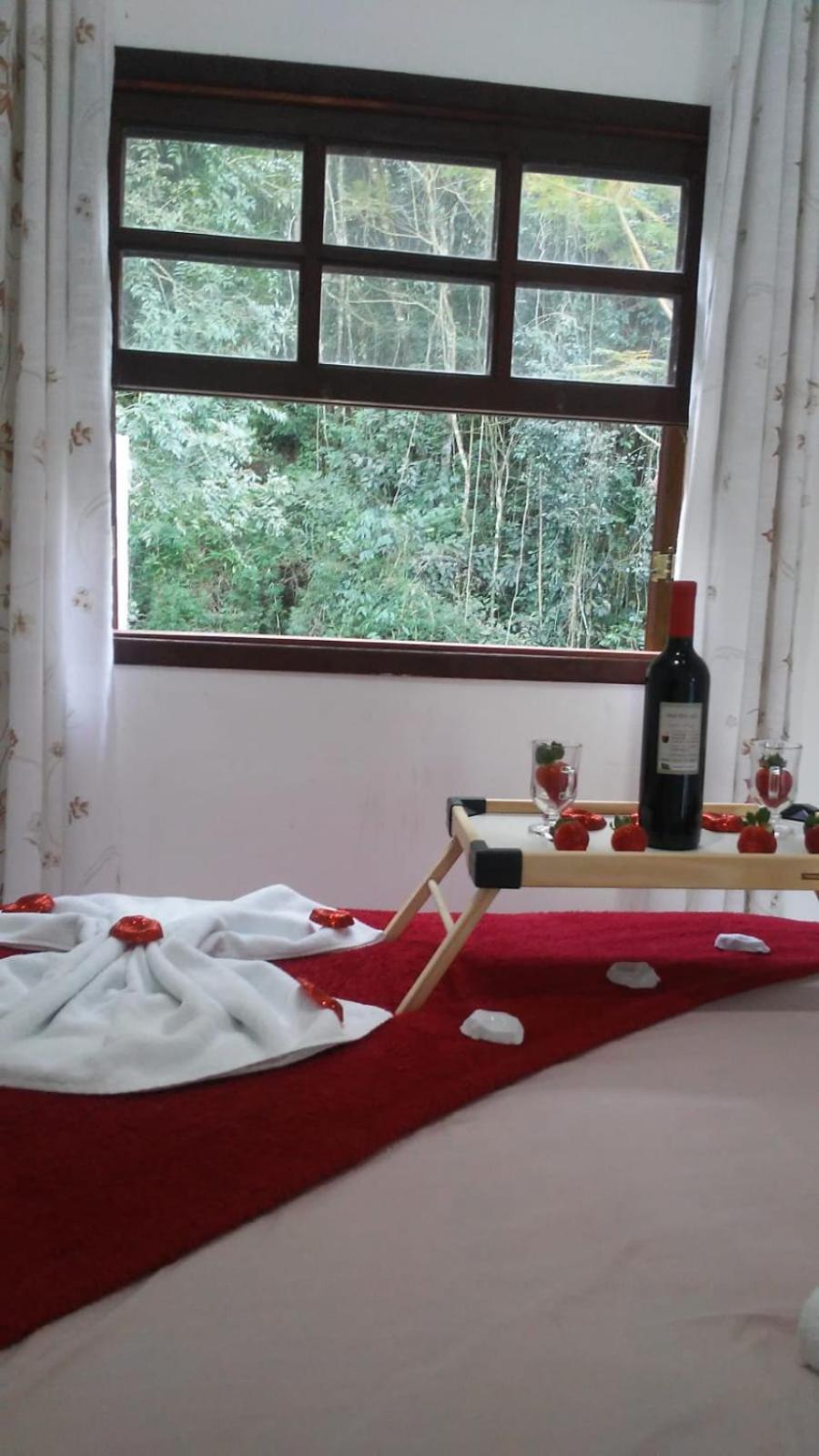 Casa da Vovó na Pousada Sitio Pauletto - com Cozinha, Churrasqueira e Decoração