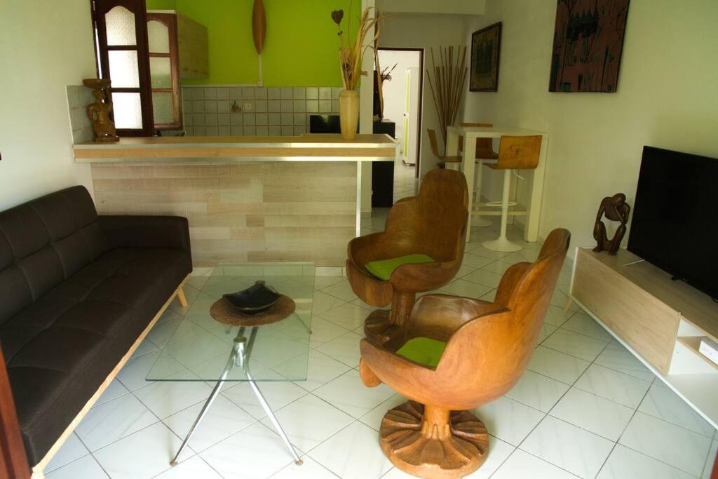 Chaleureux appartement T2 en bas de villa