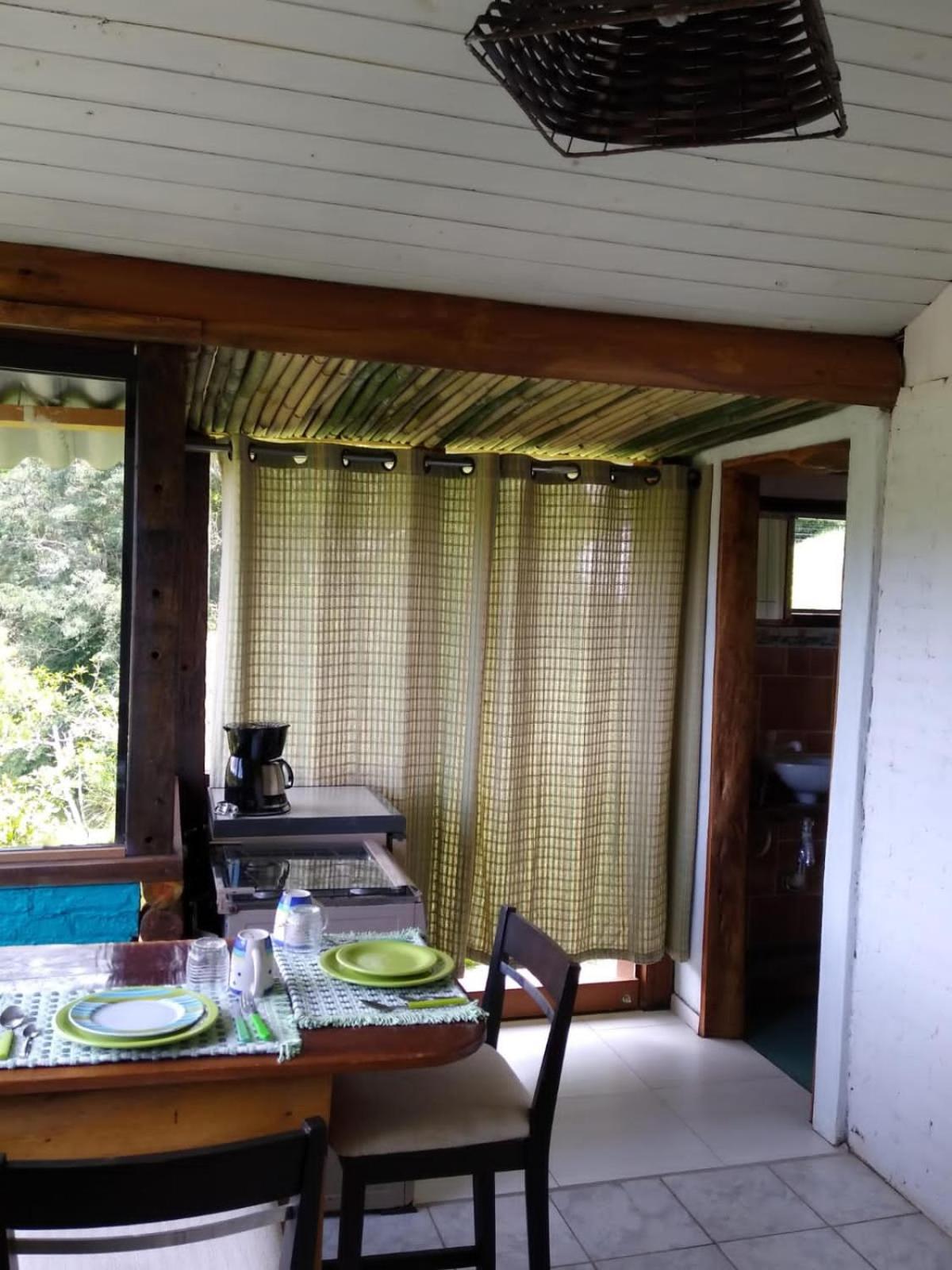 outdoor BBQ area