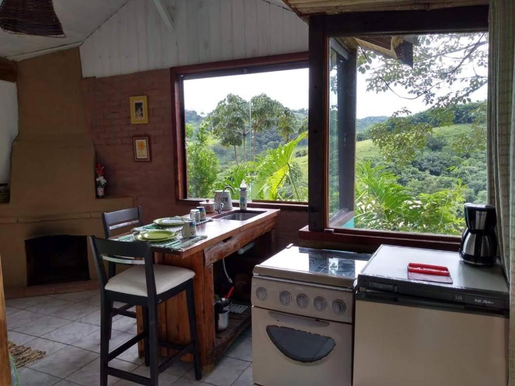 outdoor BBQ area