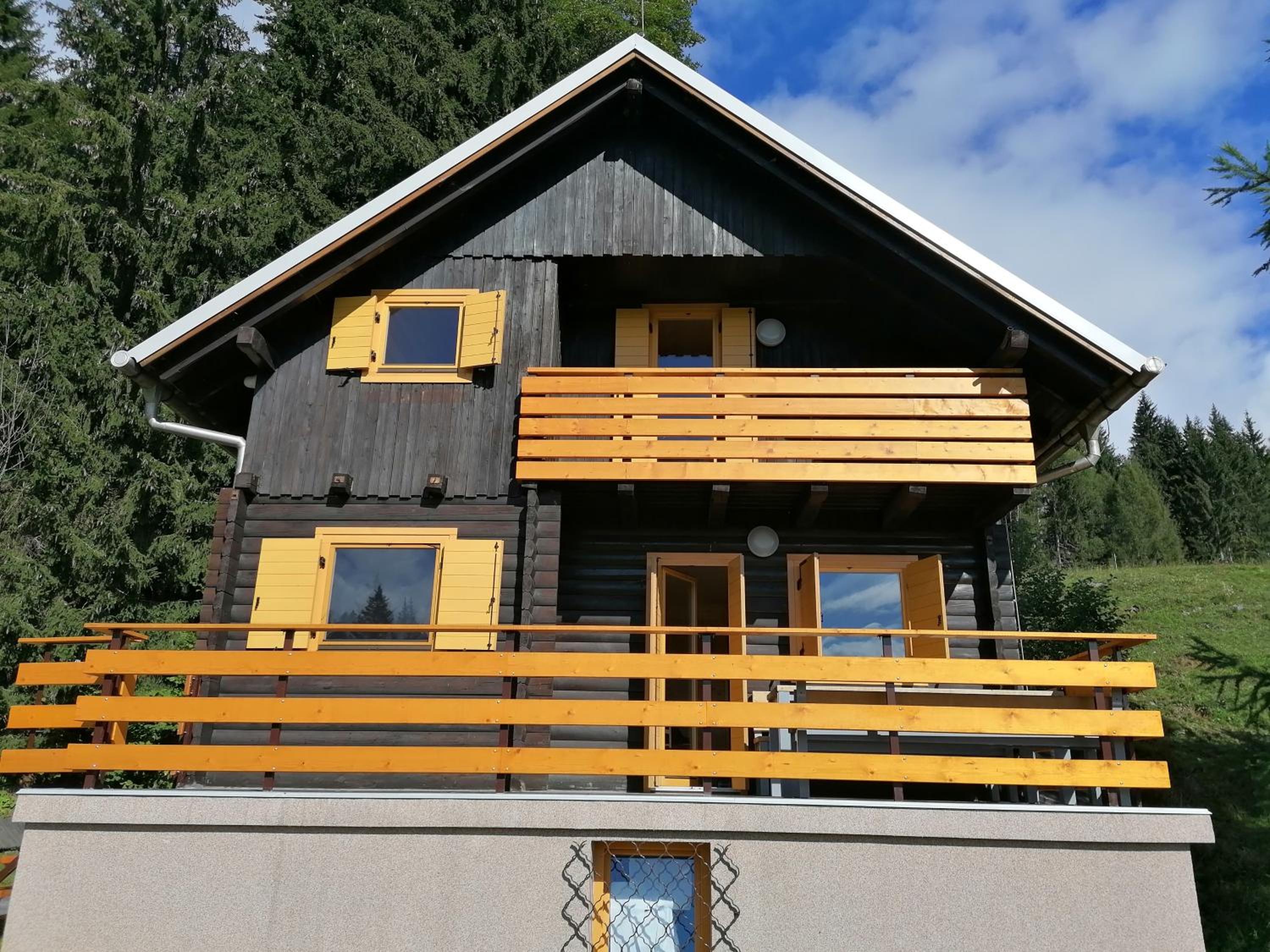 Karavanke mountain hut view 3