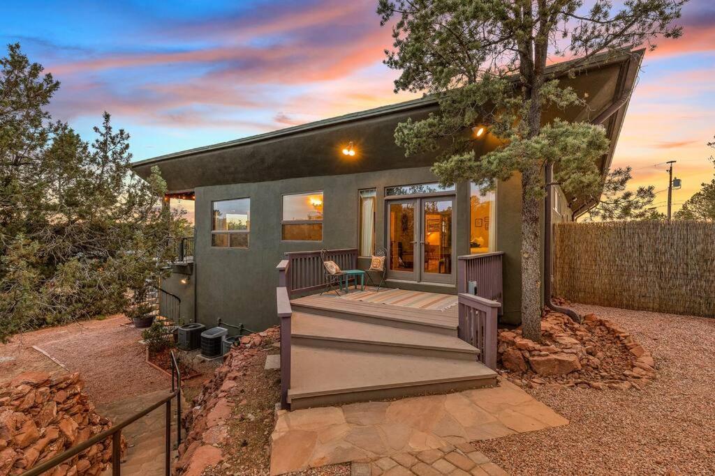 Close to Fresh Creek! Sleeps 12 ~ Amazing Views w/Serene Open Space ~ Hot Tub + Game Room ~ Trails outside view 5