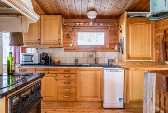 Mysig fjällstuga med direktanslutning till fjället