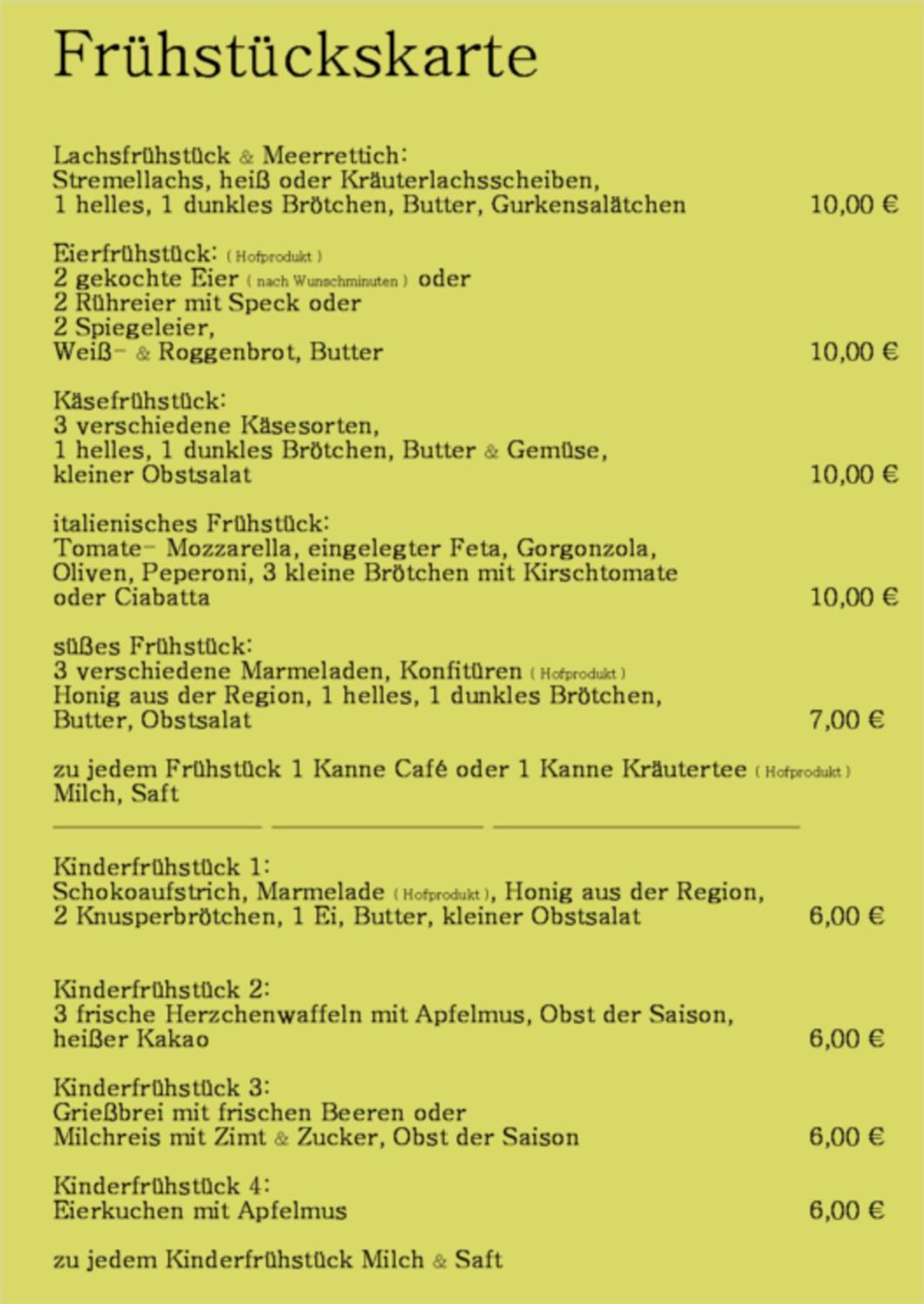 Oberstübchen im Alten Pfarrhof