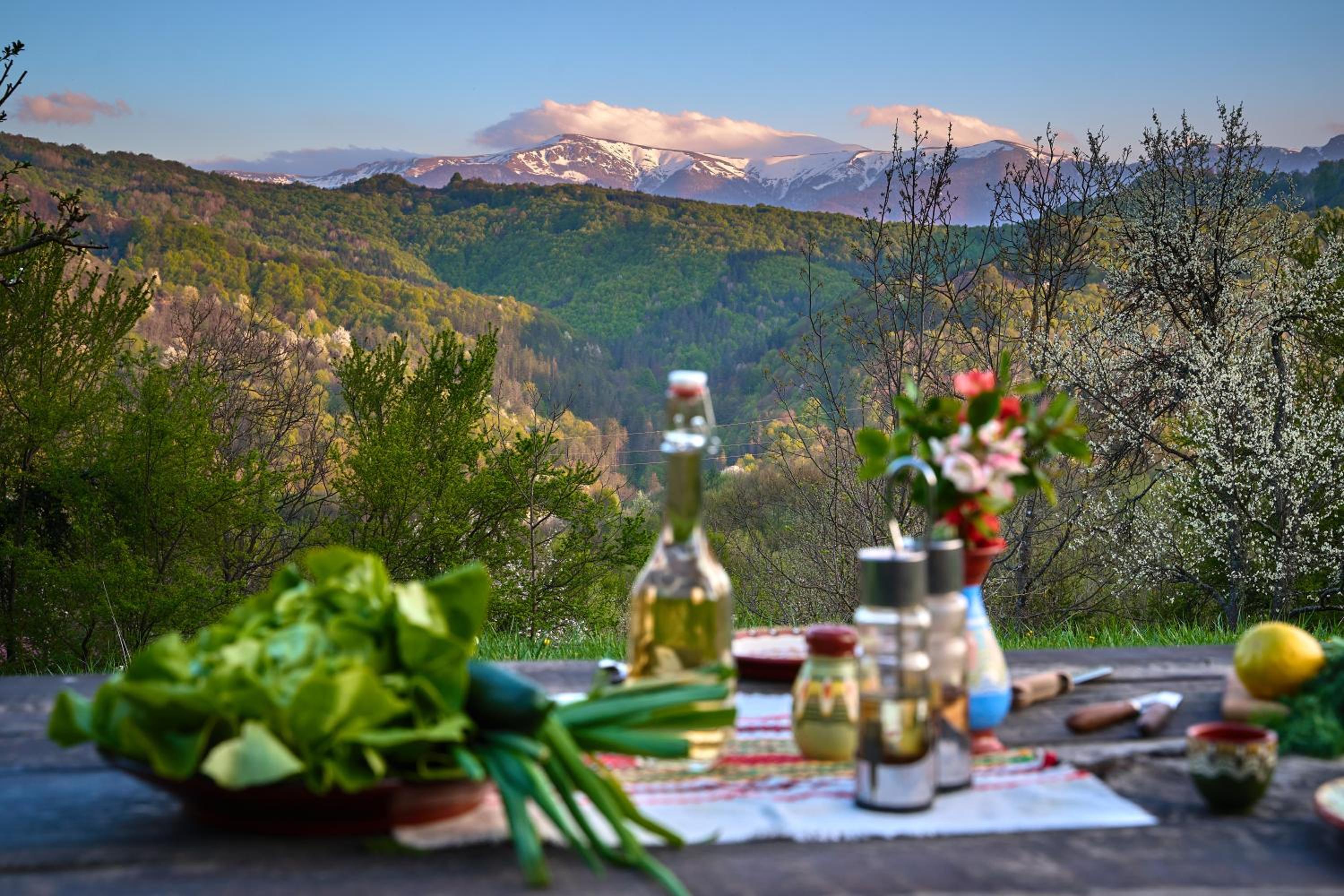 Authentic House with Stunning Mountain View - Karashka