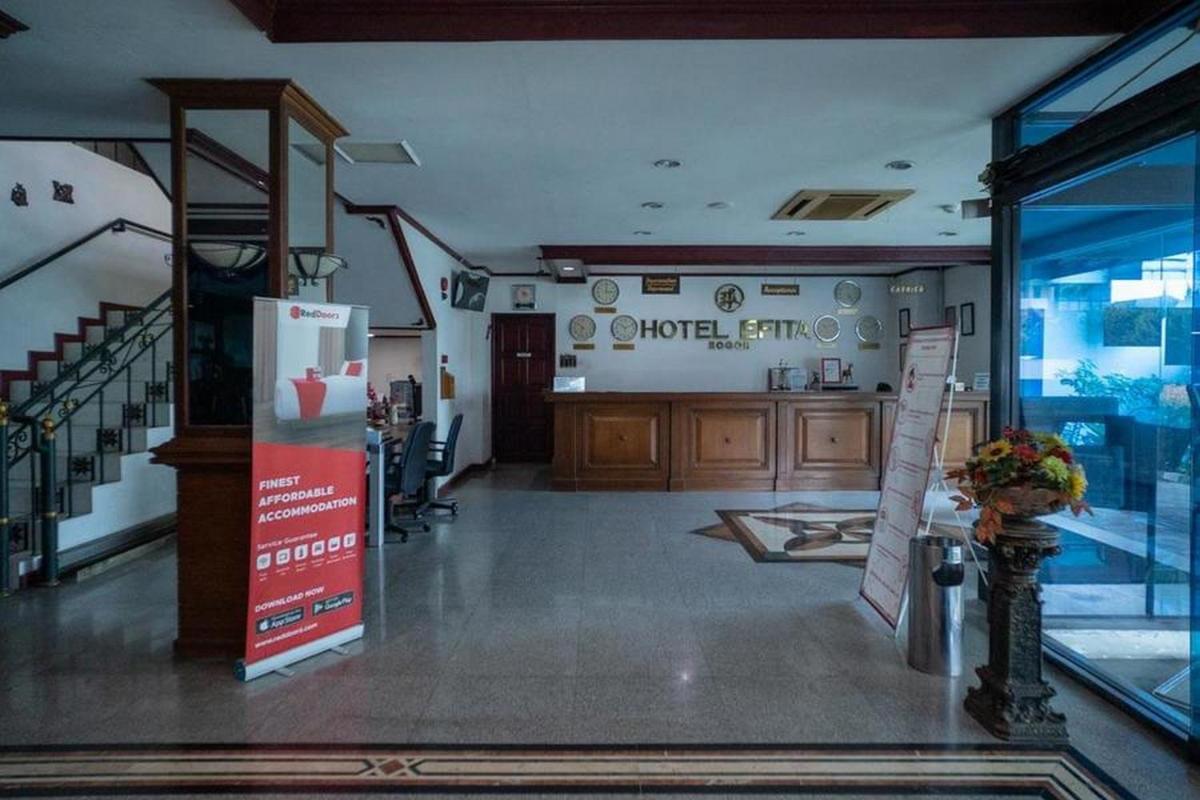 hotel reception