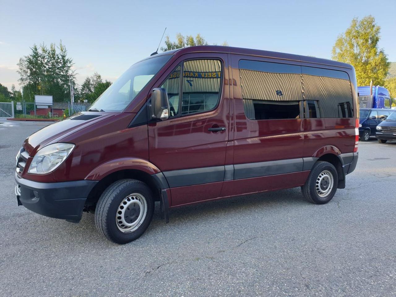 Campervan in the Lofoten Islands view 2