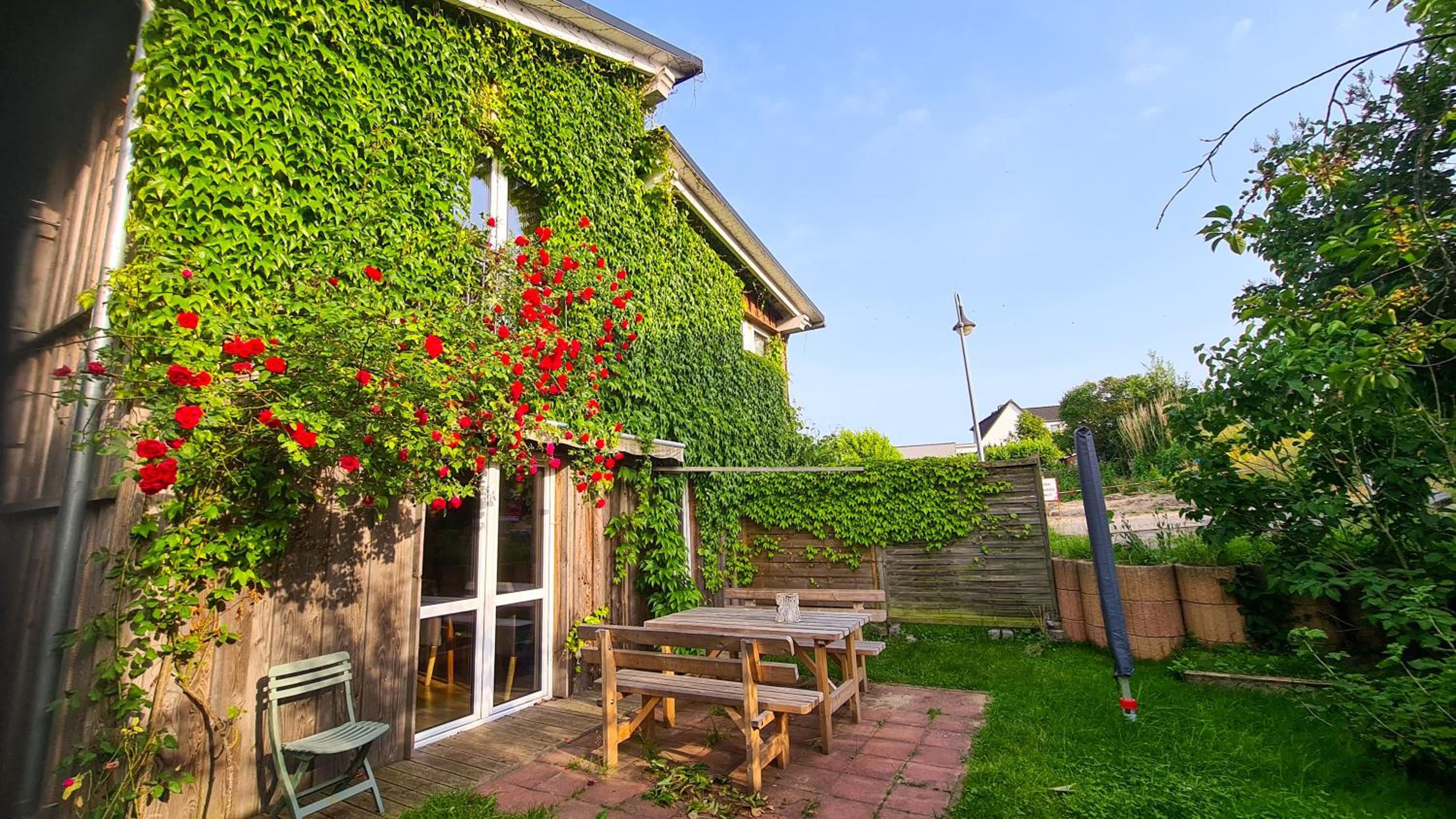 Grünes Sundchalet