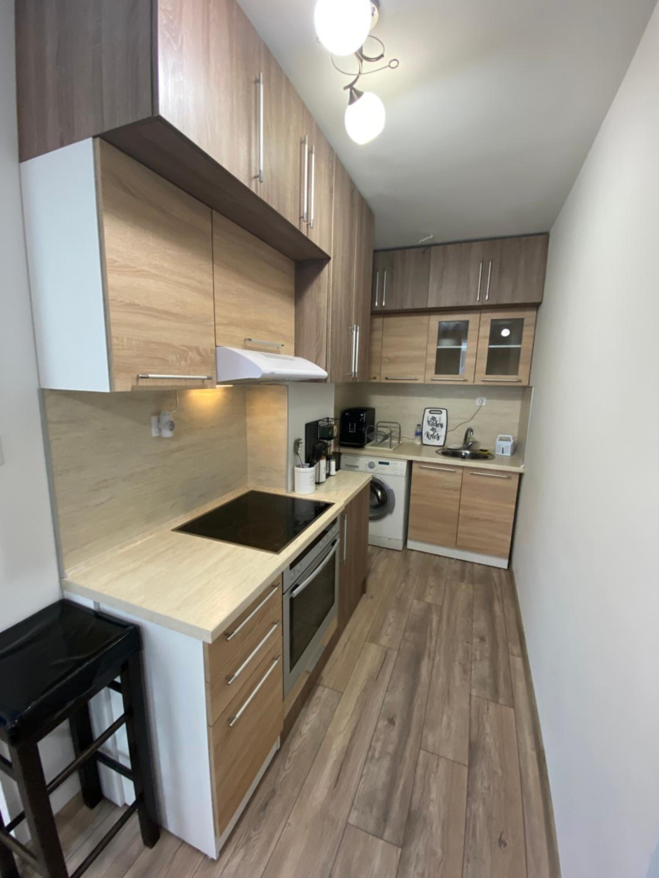 Modern 1BR Apart with Cinema Couch 65 inch TV & Free Street parking view 2