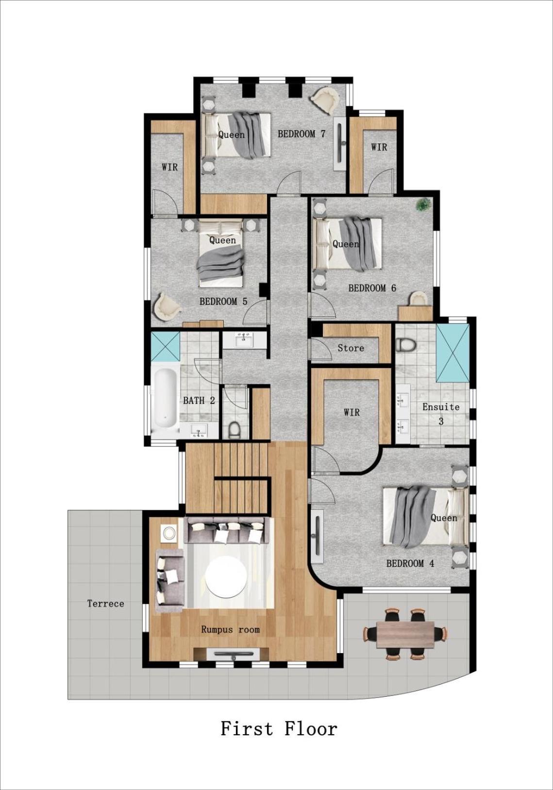 Luxury 7BRM Entire House Lakeview BlackSwans Wifi BBQ Resort