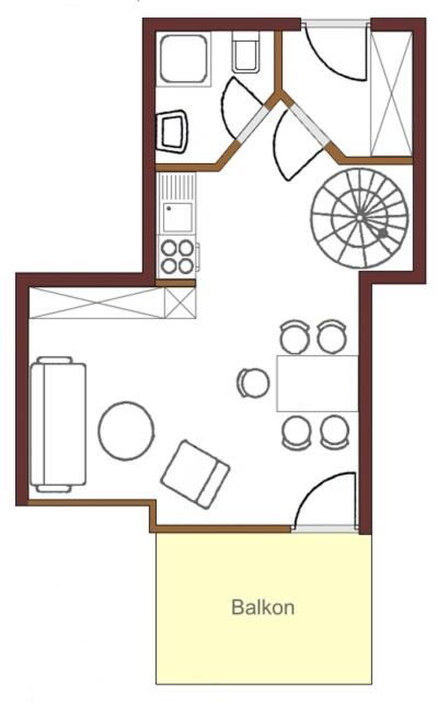 Ferienwohnung 10 im Fischerhaus am Neuensiener See