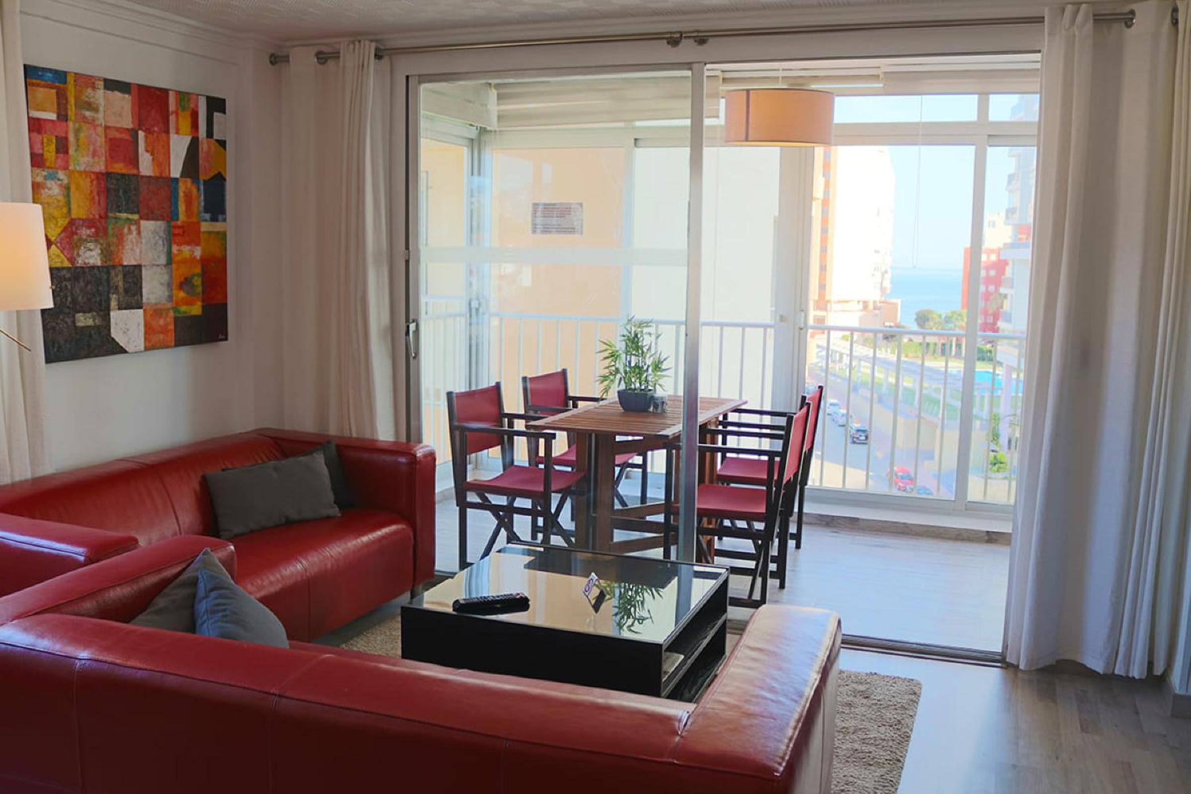 Appartement Rosa N&B met Groot Terras met Zeezicht -70m van Strand view 3