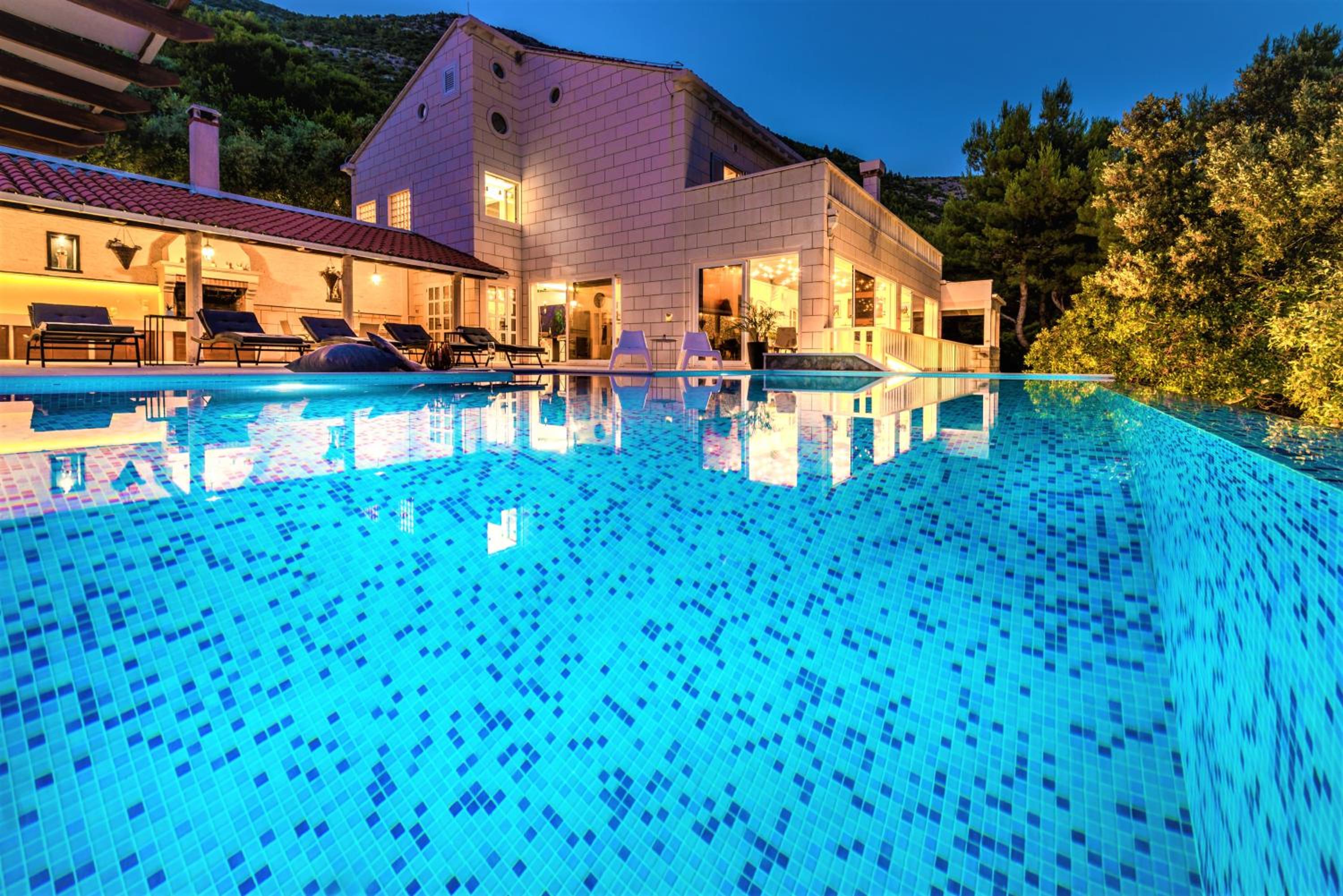 Villa Ragusea With a Private Beach view 2