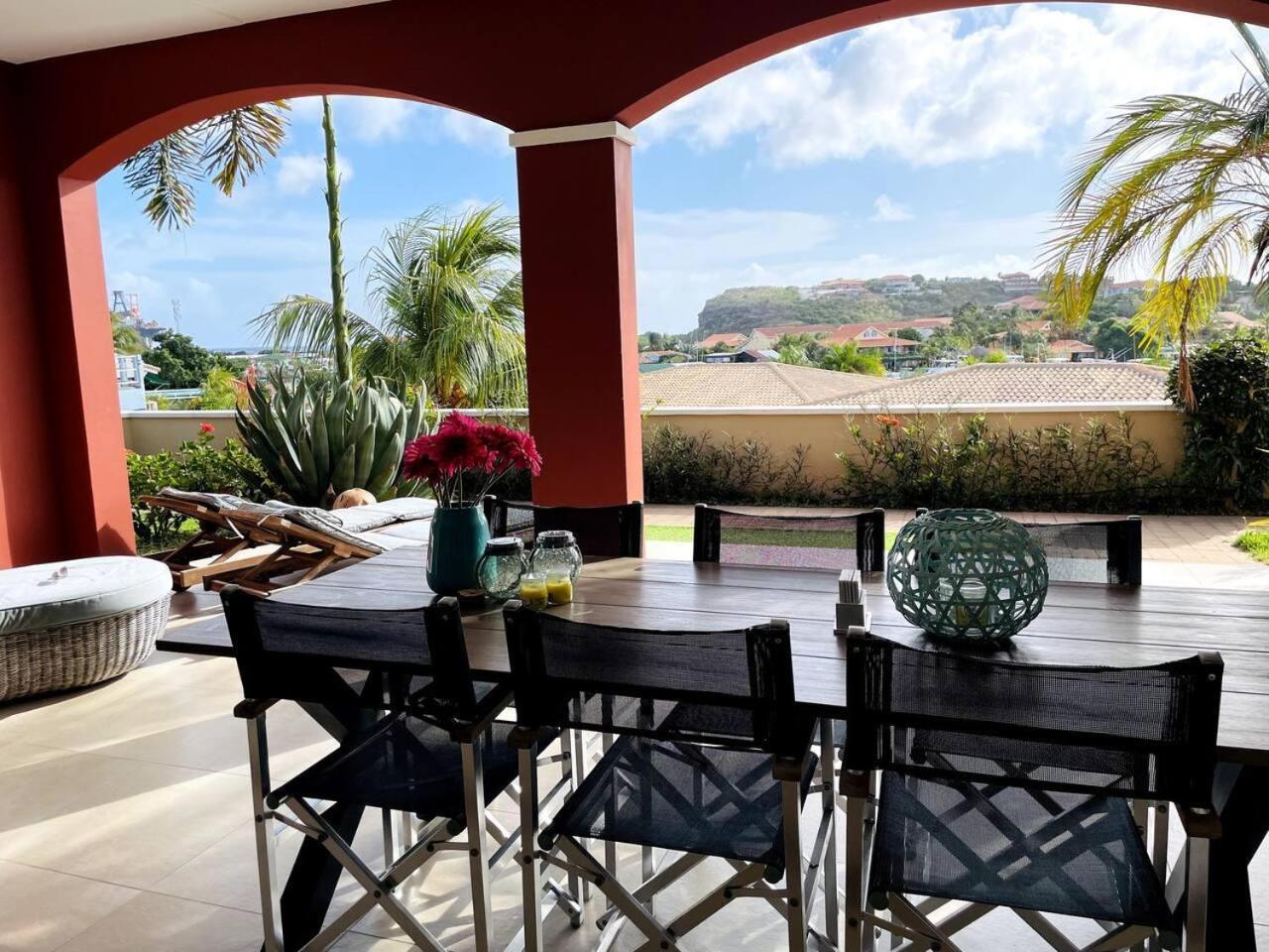 Appartement La Maya met zwembad strand Jan Thiel view 5