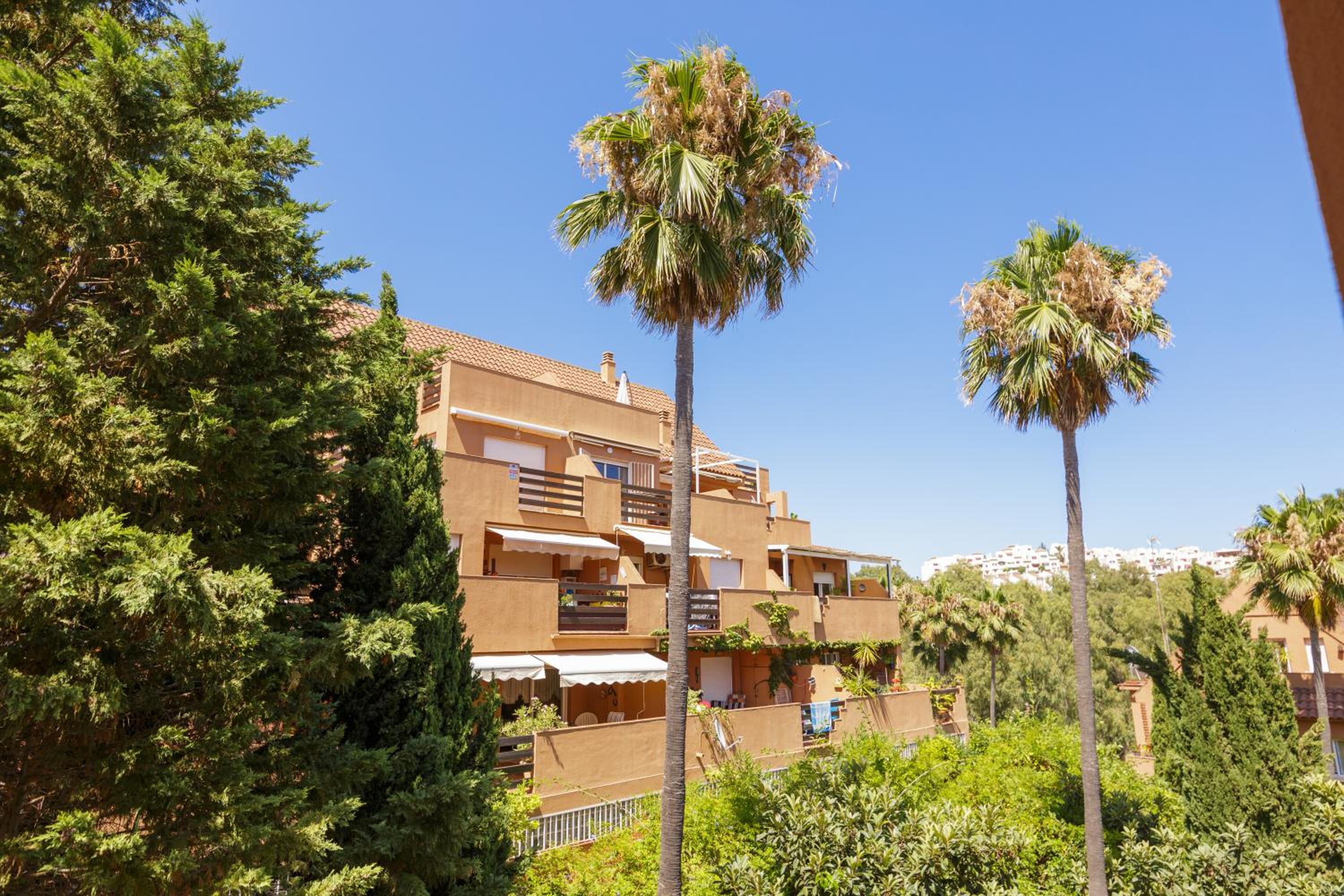 Fresh penthouse apartment with great sea views