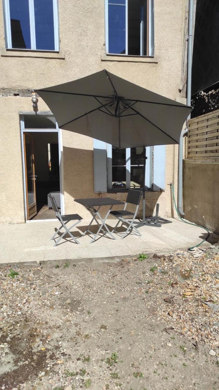 outdoor BBQ area