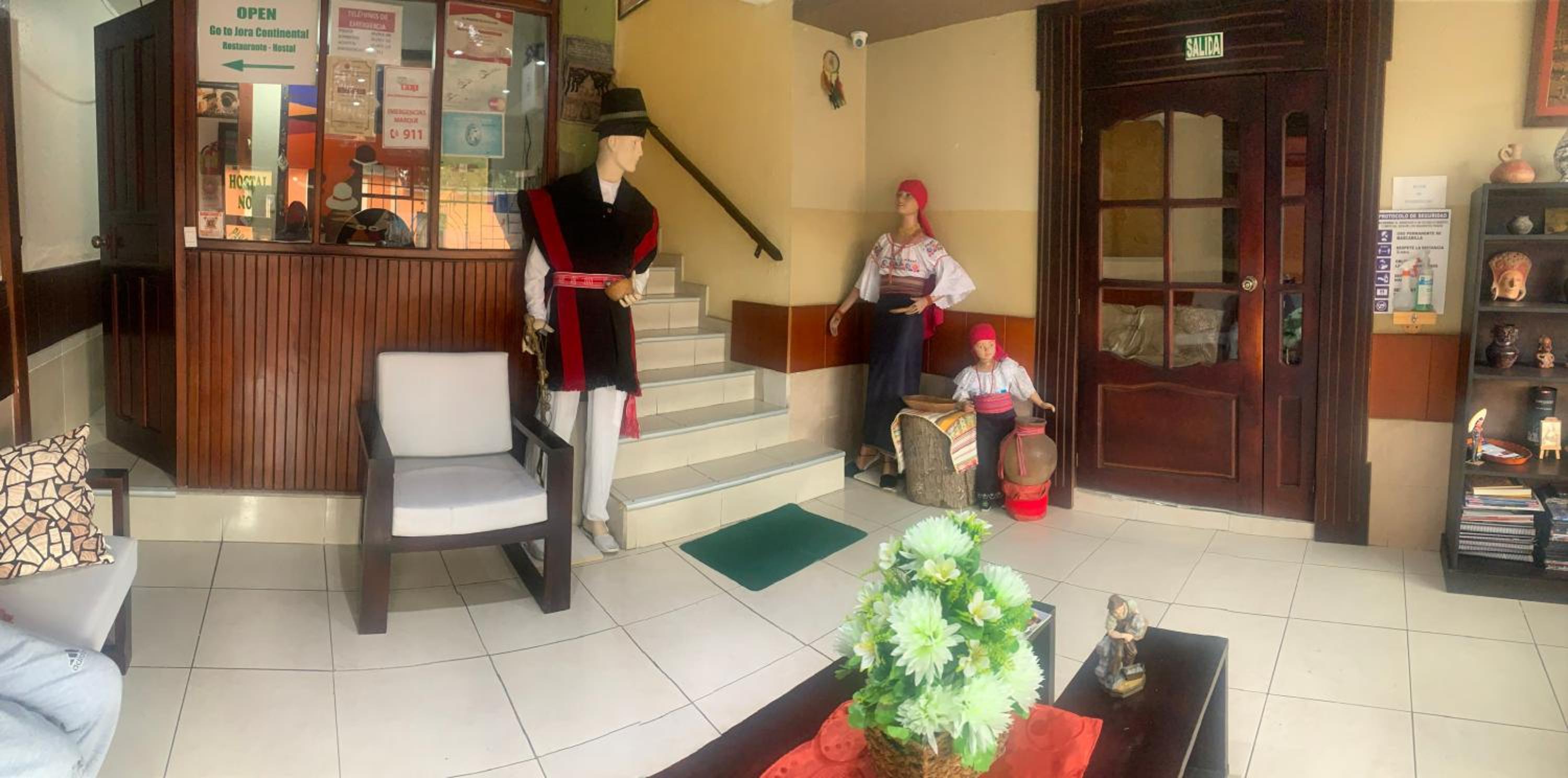 hotel reception