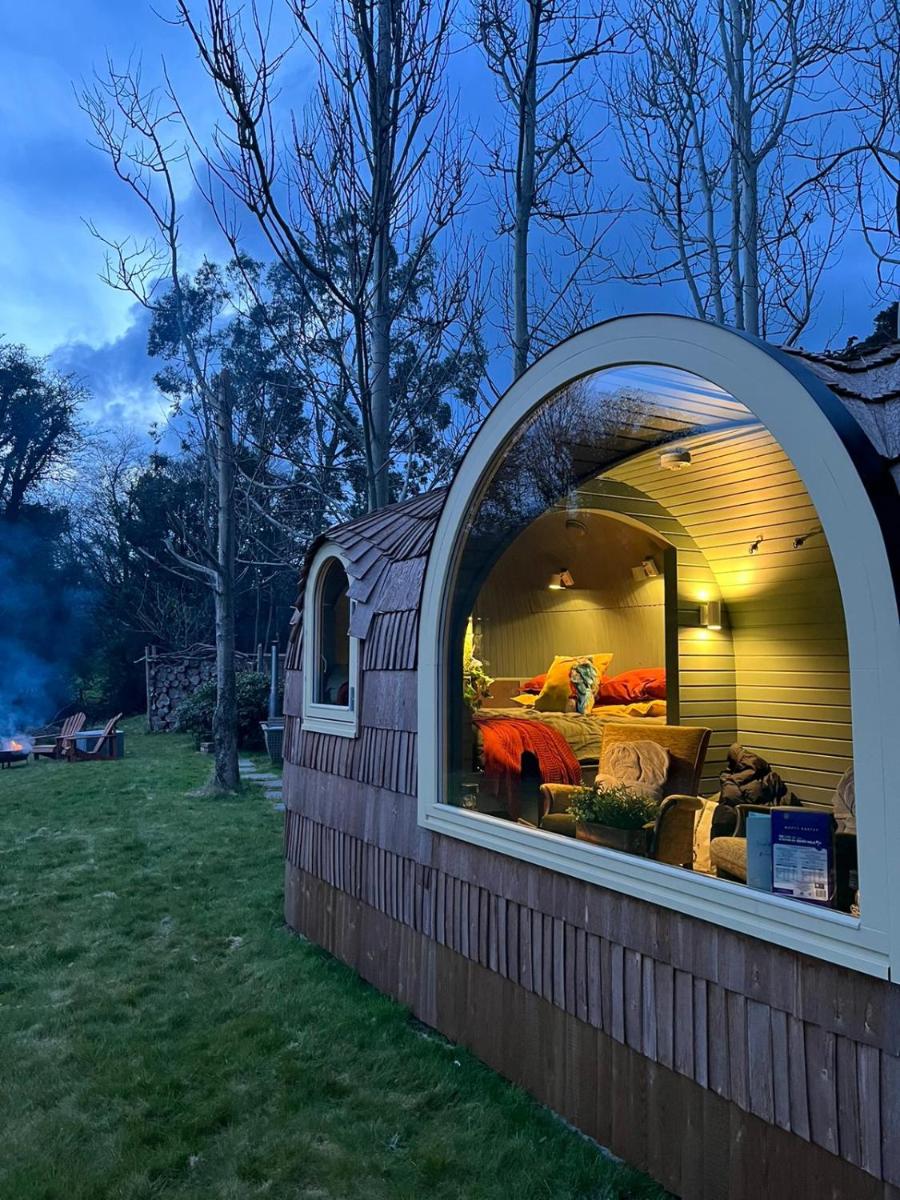 outdoor BBQ area
