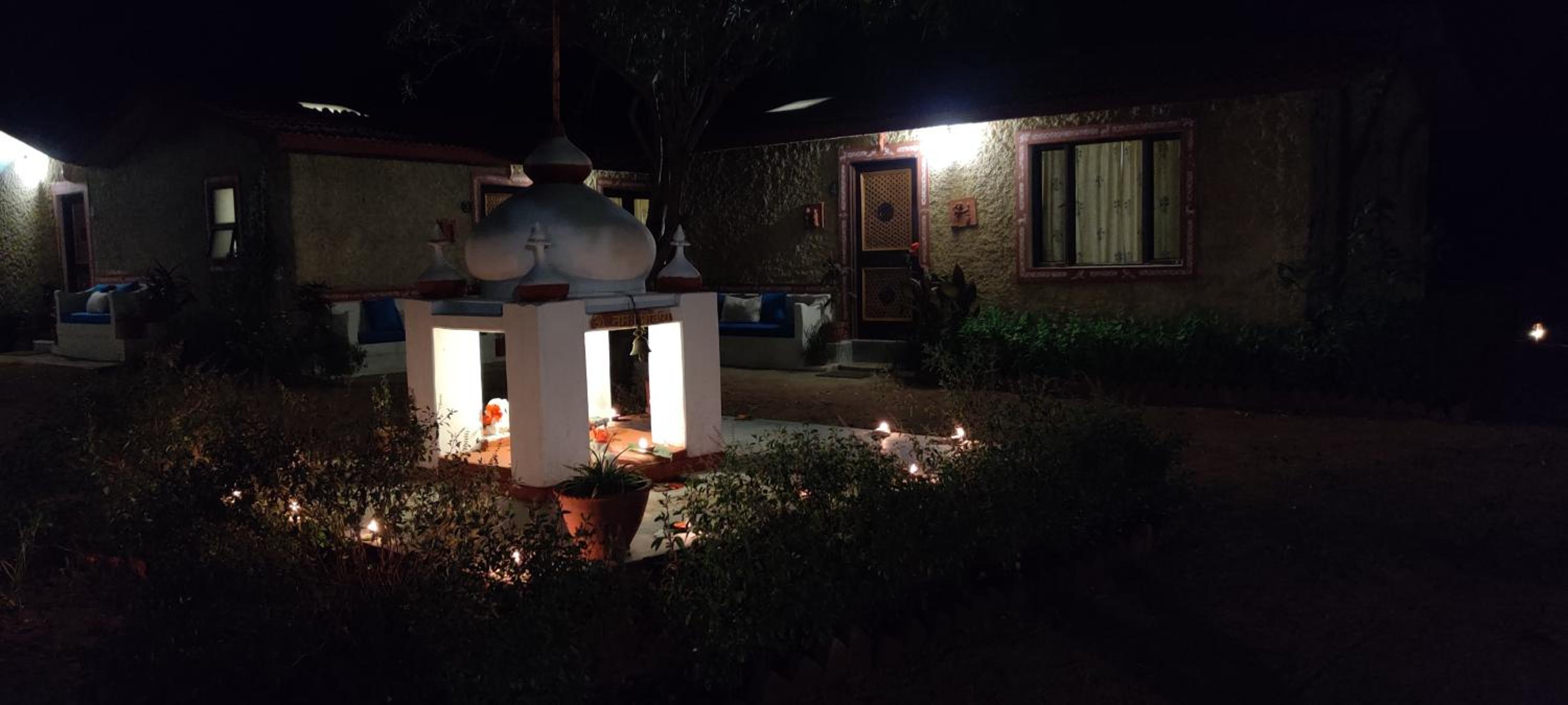 Bandhavgarh Jungle Lodge view 2