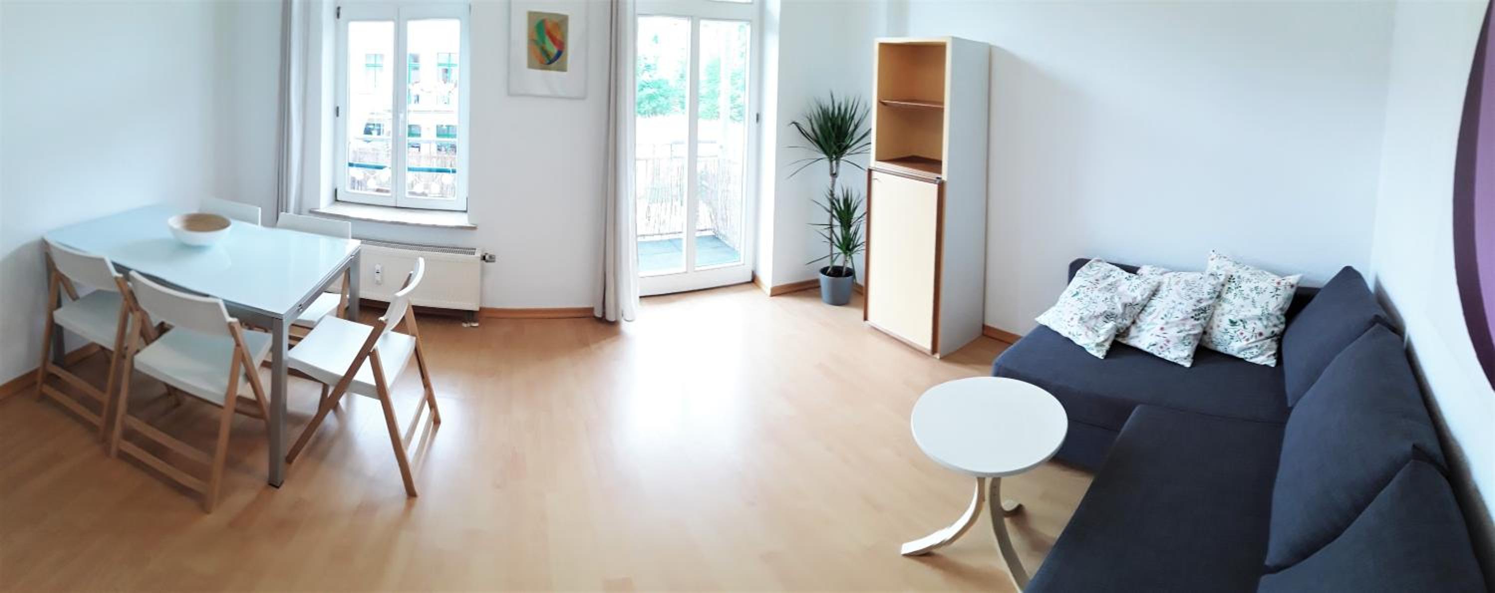 Schöne, ruhige Zweiraumwohnung im angesagten Altlindenau