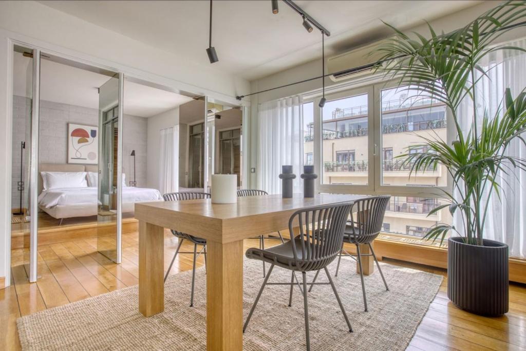 Sunny Luxury Loft,Stunning Acropolis View, Jacuzzi