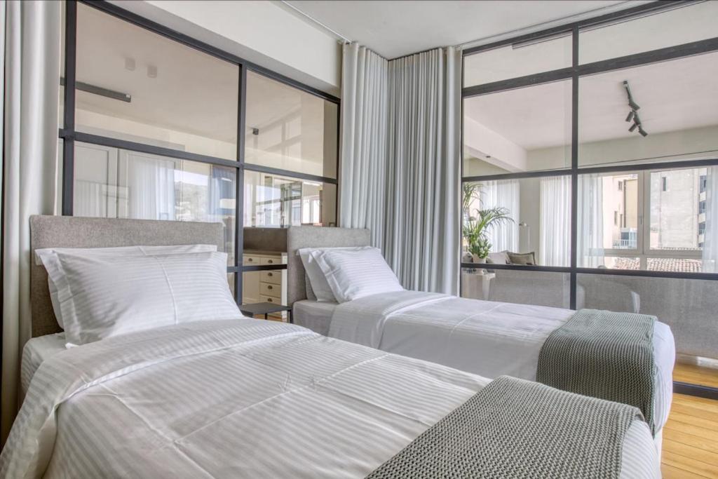 Sunny Luxury Loft,Stunning Acropolis View, Jacuzzi