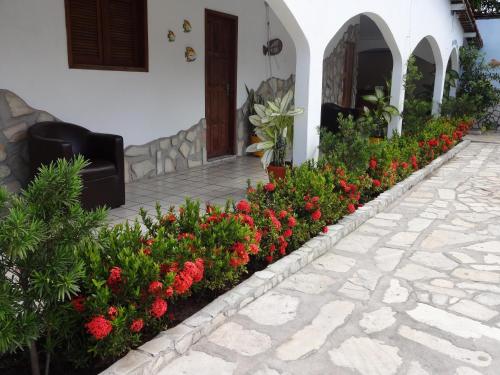 outdoor BBQ area