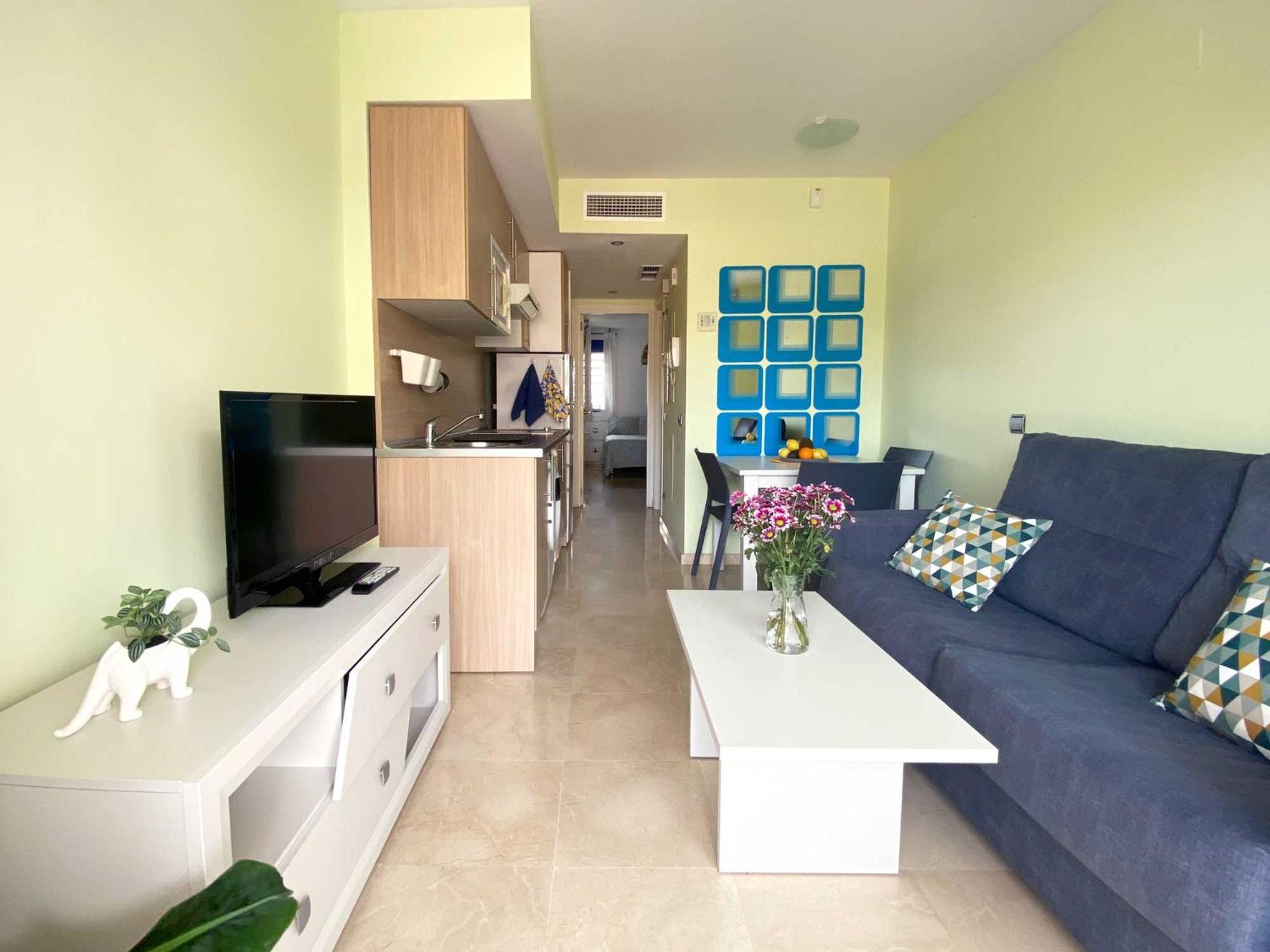 Apartamento Almar Benalmádena a 200 m de la playa - Piscina y Parking view 5