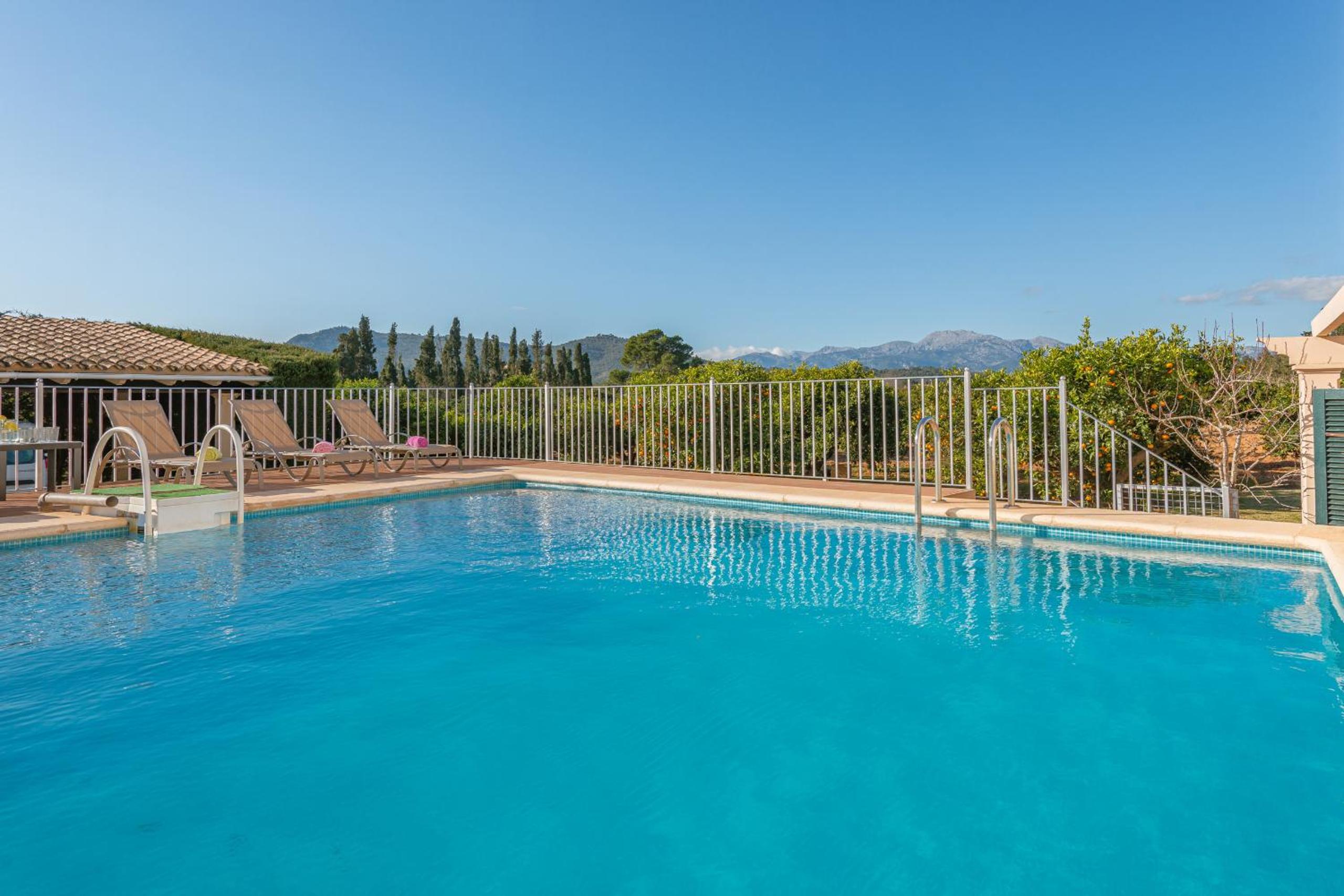 Can Rafelino, pool and relax view 4